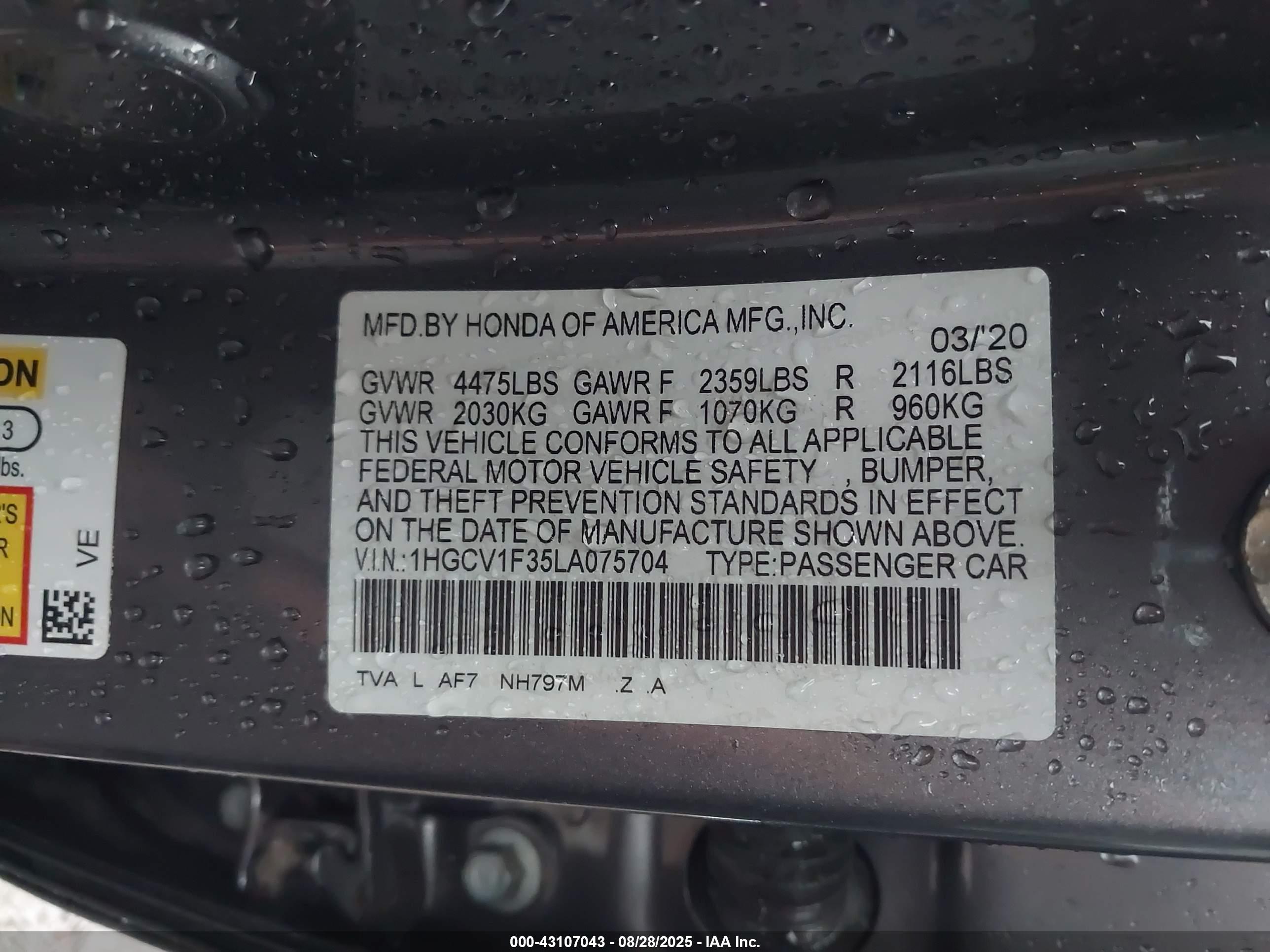 HONDA ACCORD image 9