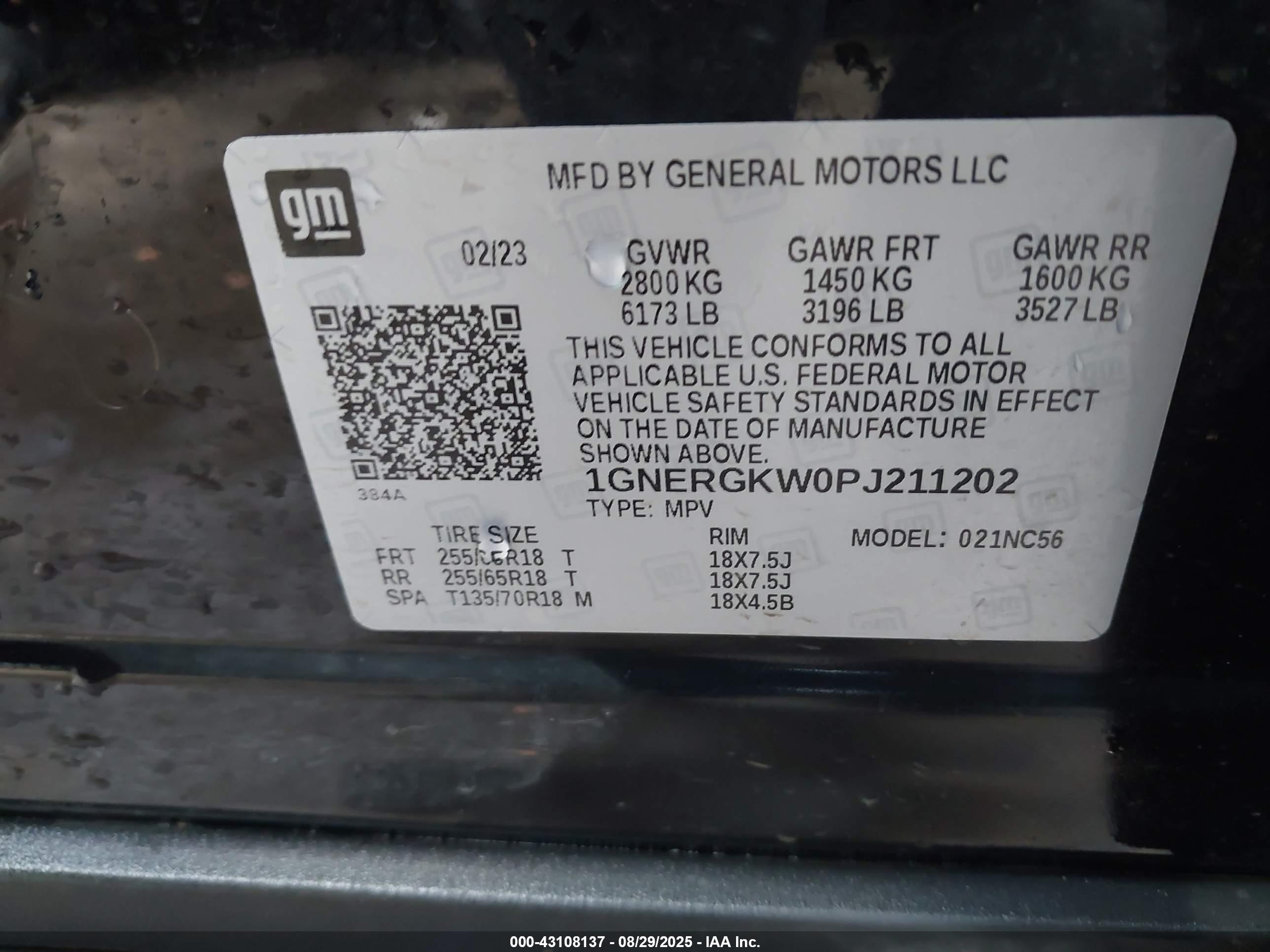 CHEVROLET TRAVERSE image 9