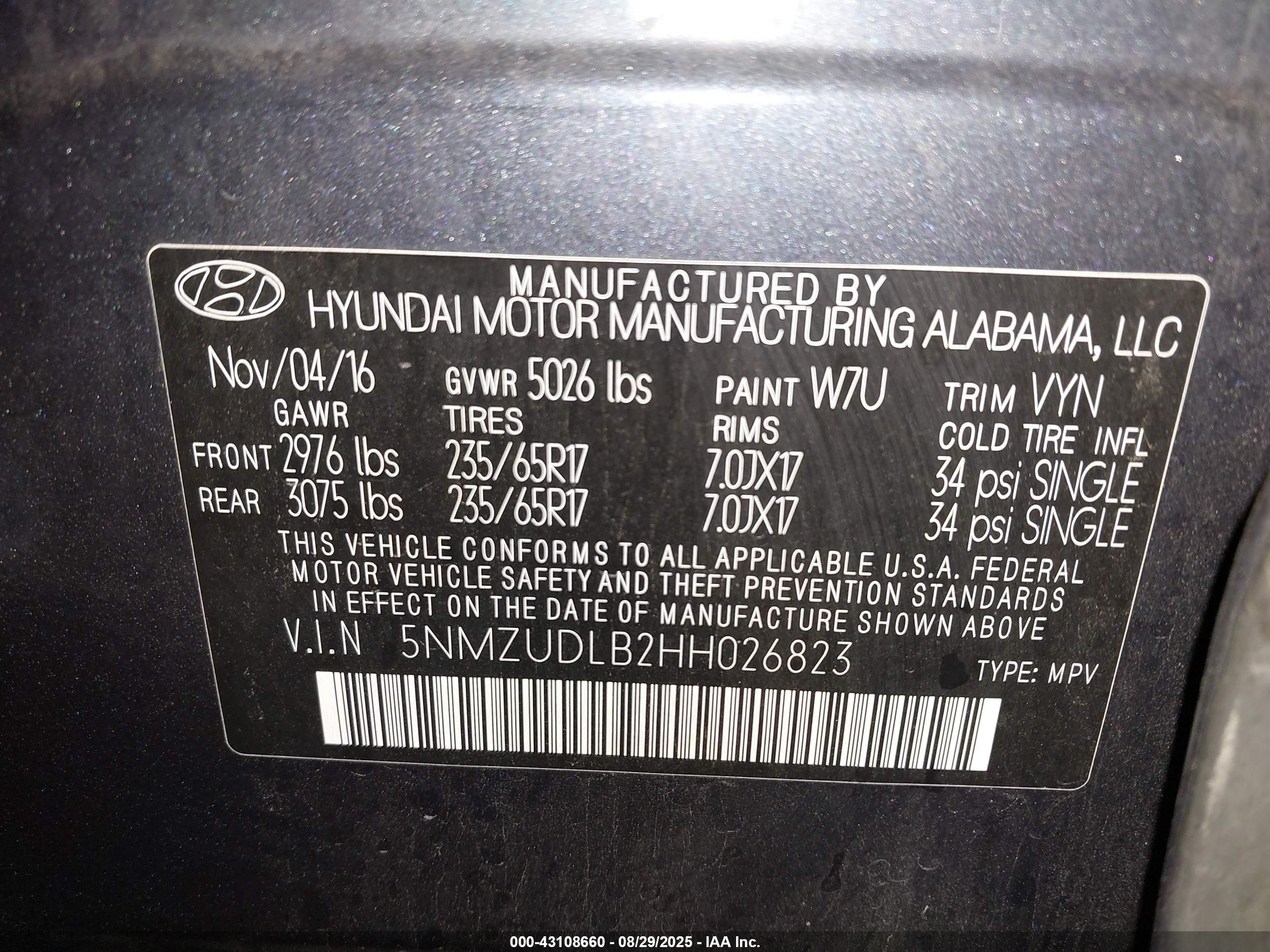 HYUNDAI SANTA image 9