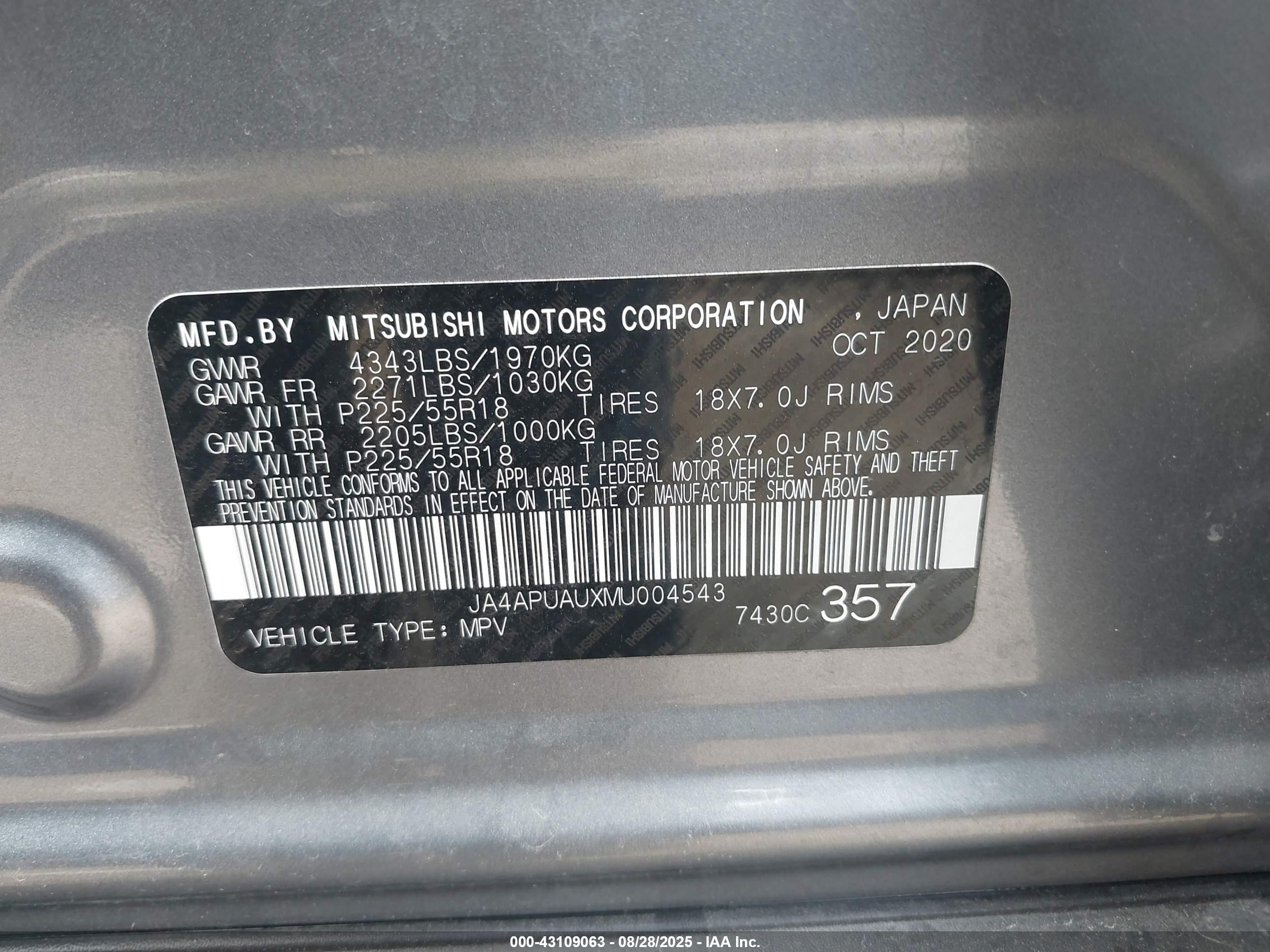 MITSUBISHI OUTLANDER image 9