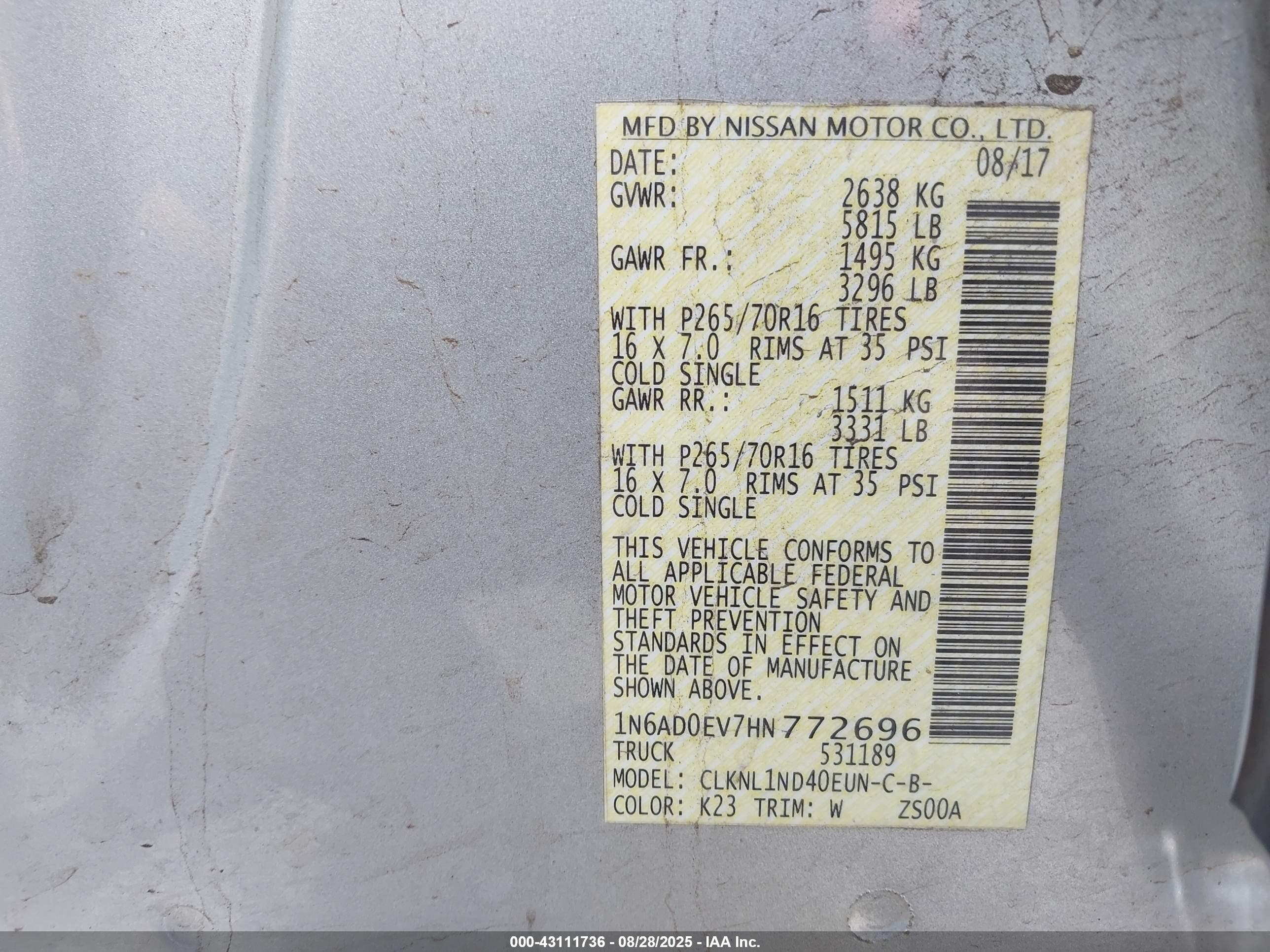 NISSAN FRONTIER image 9