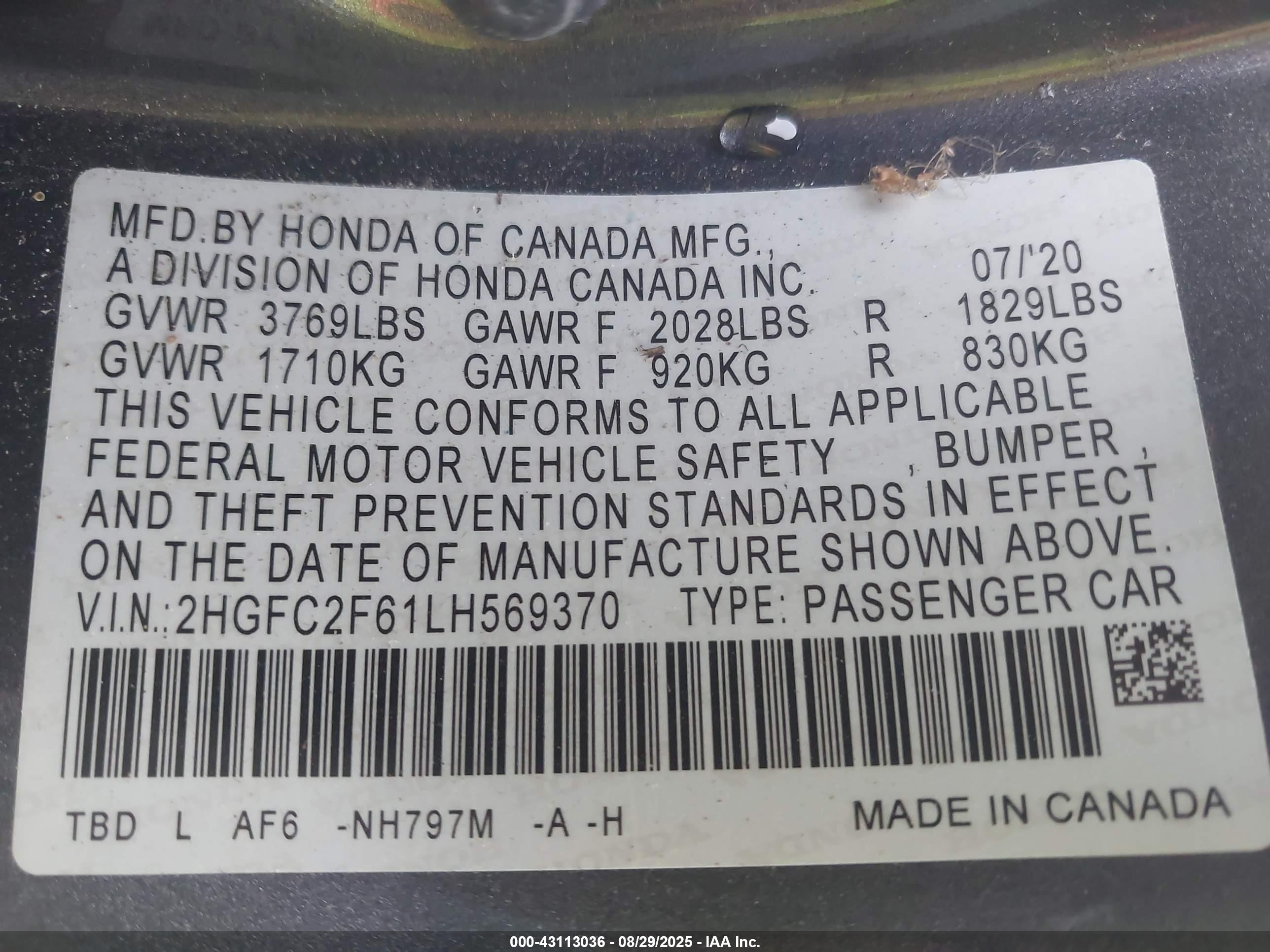 HONDA CIVIC image 9