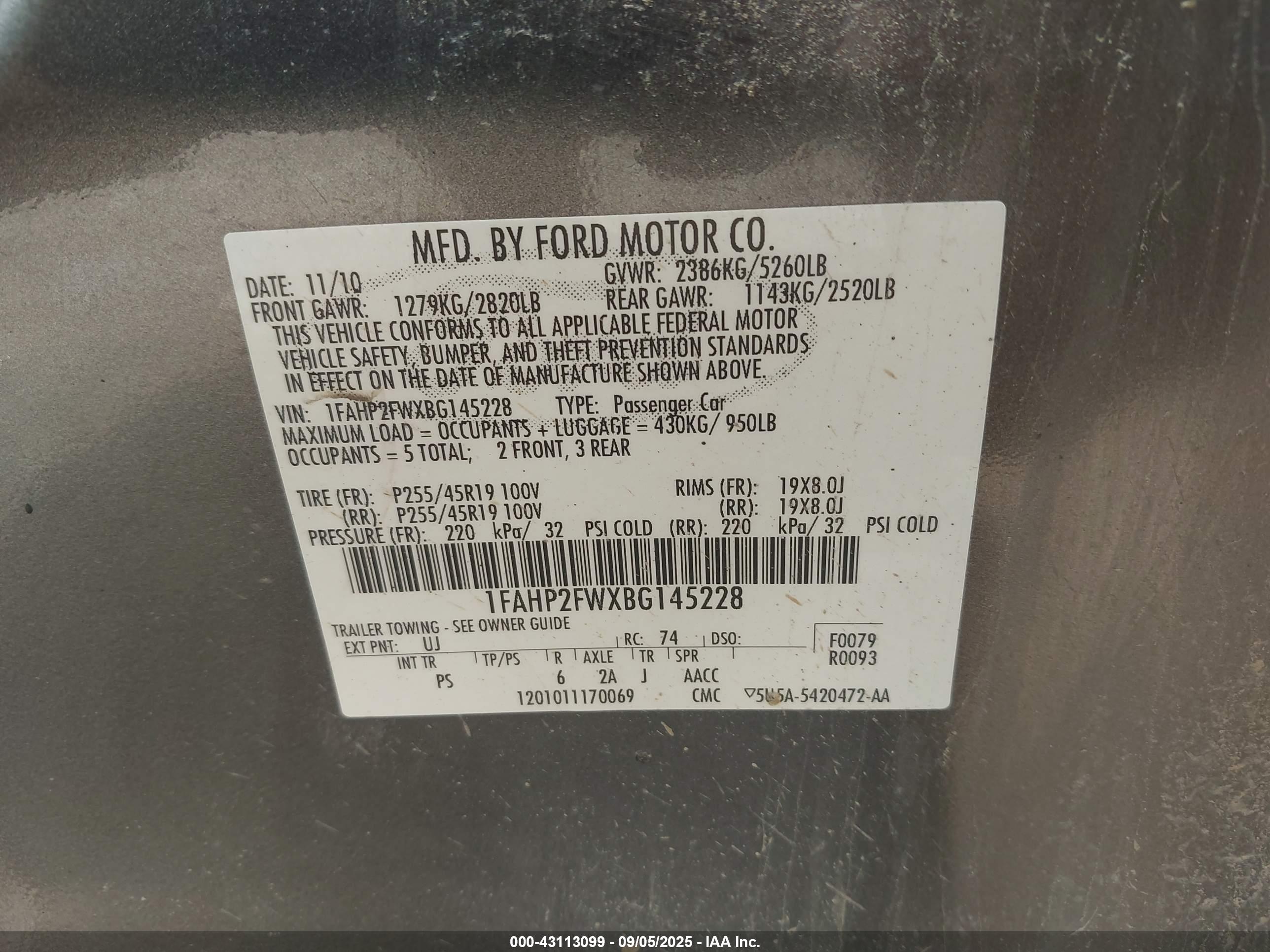 FORD TAURUS image 9