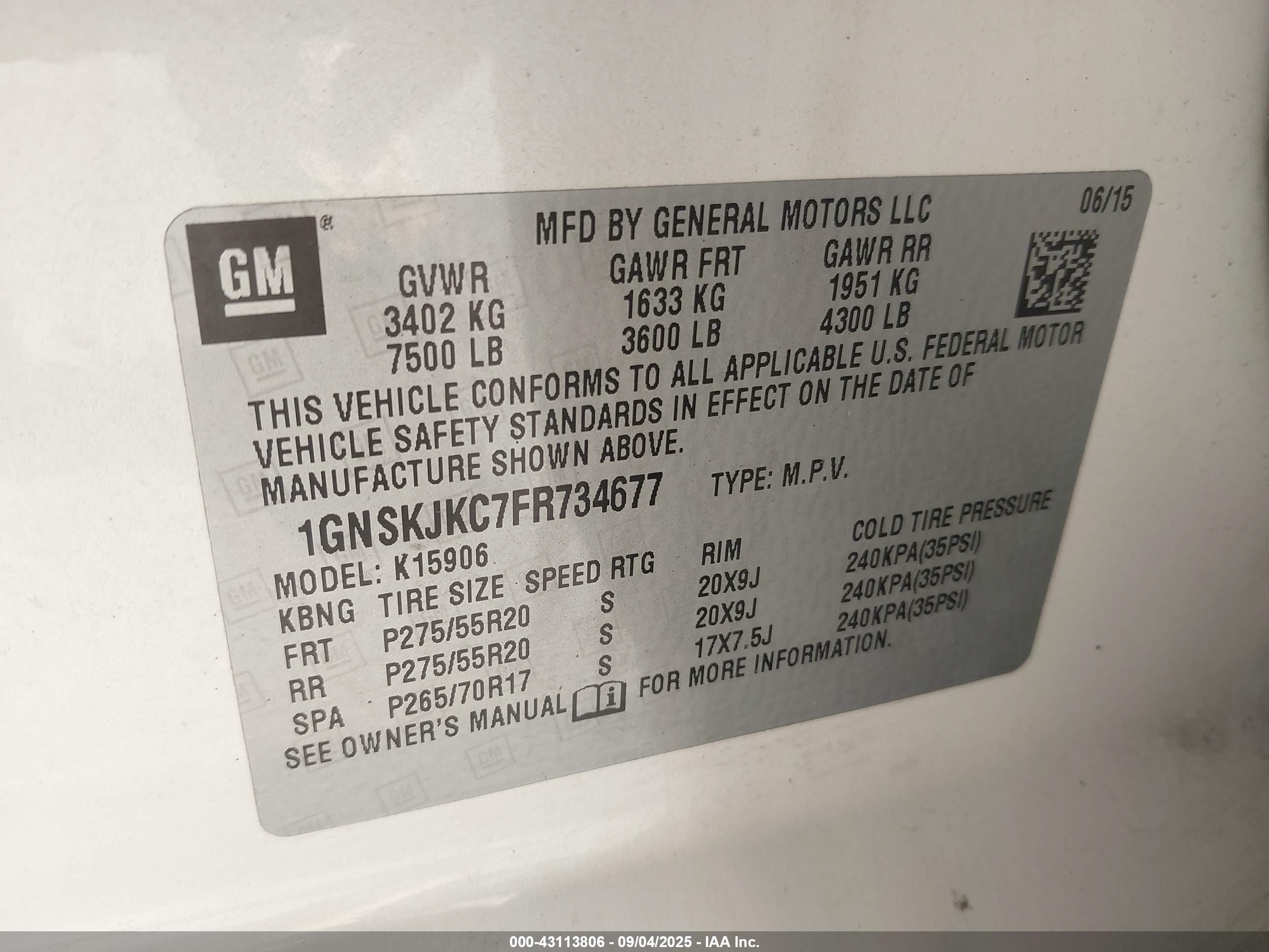 CHEVROLET SUBURBAN image 9