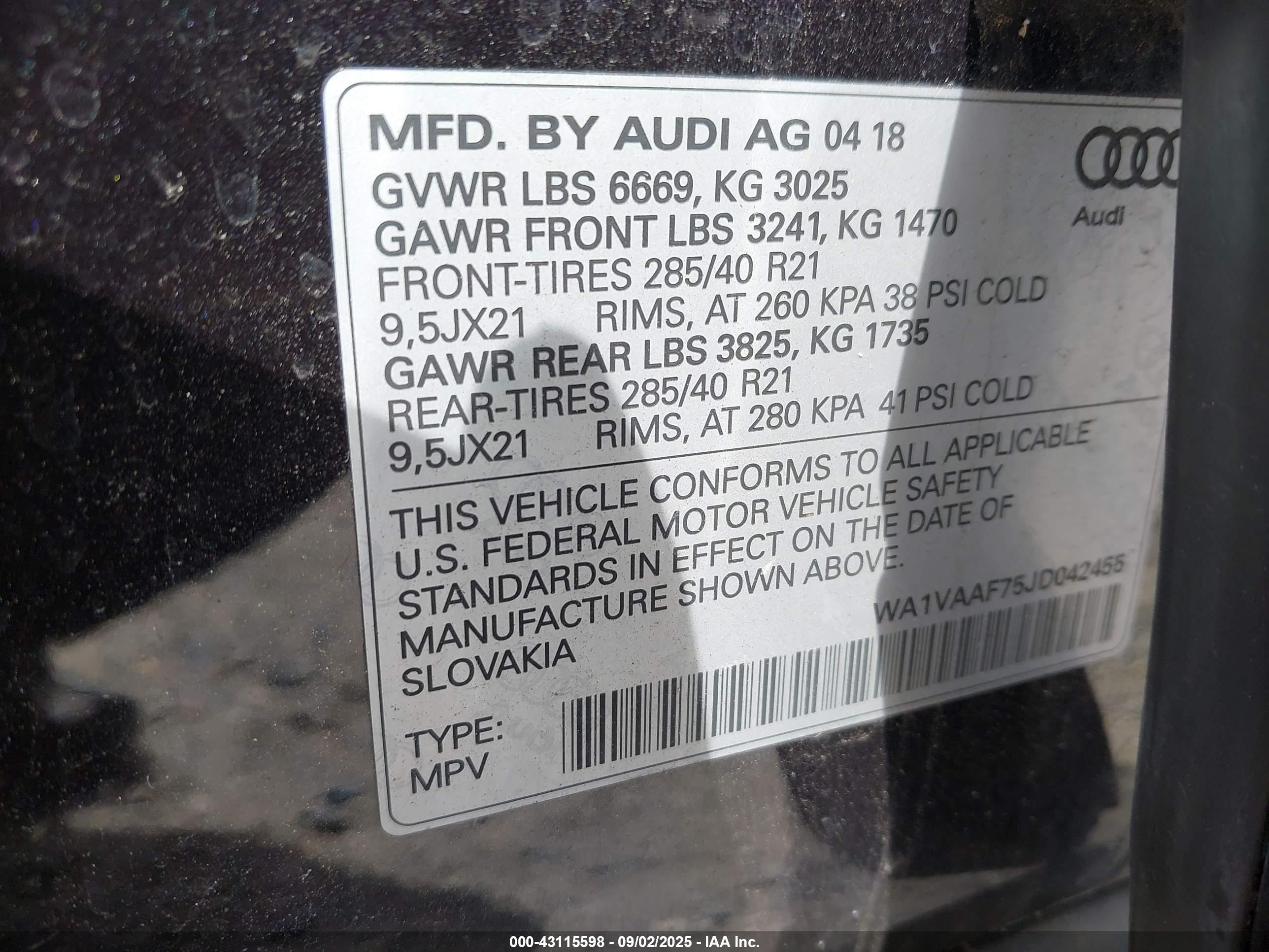 AUDI Q7 image 9