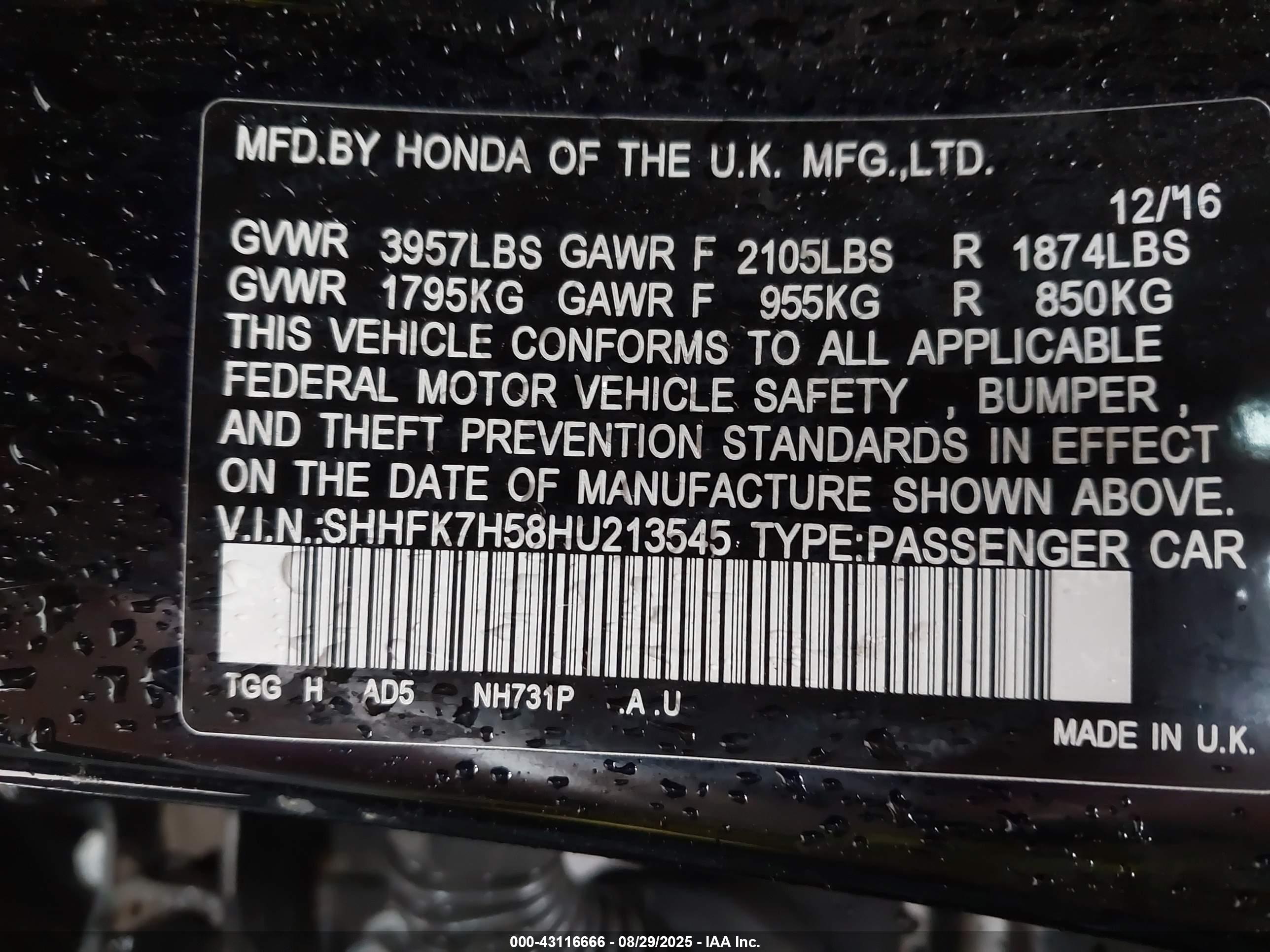 HONDA CIVIC image 9