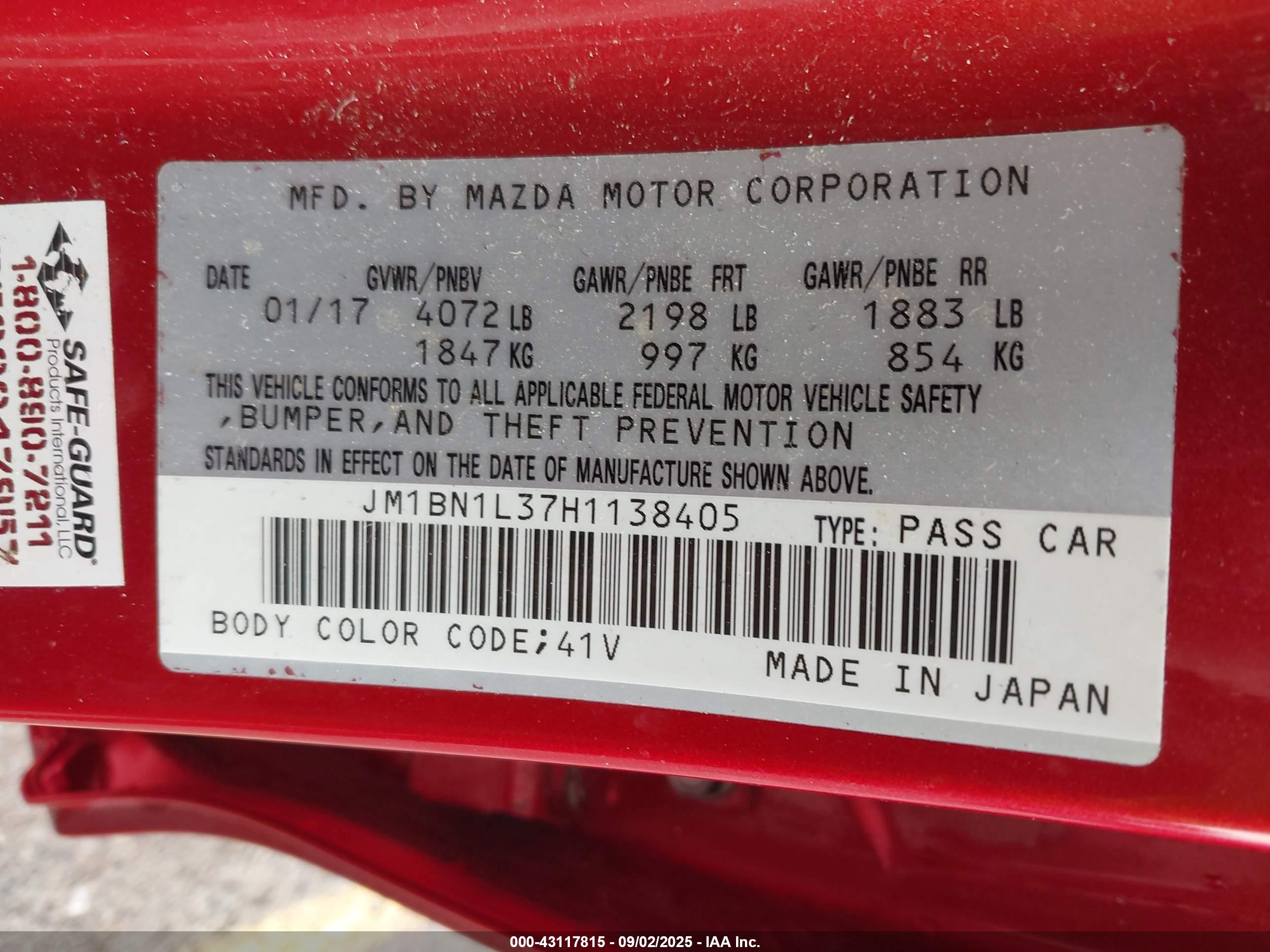 MAZDA MAZDA3 image 9