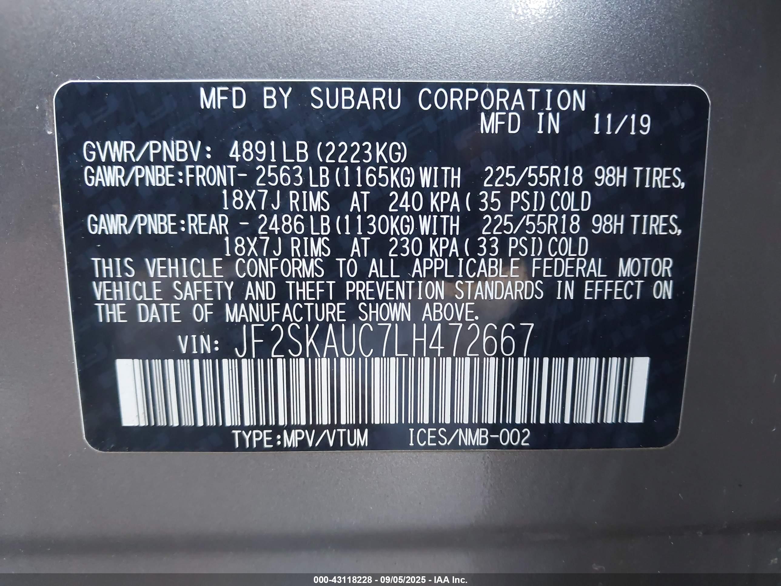 SUBARU FORESTER image 9
