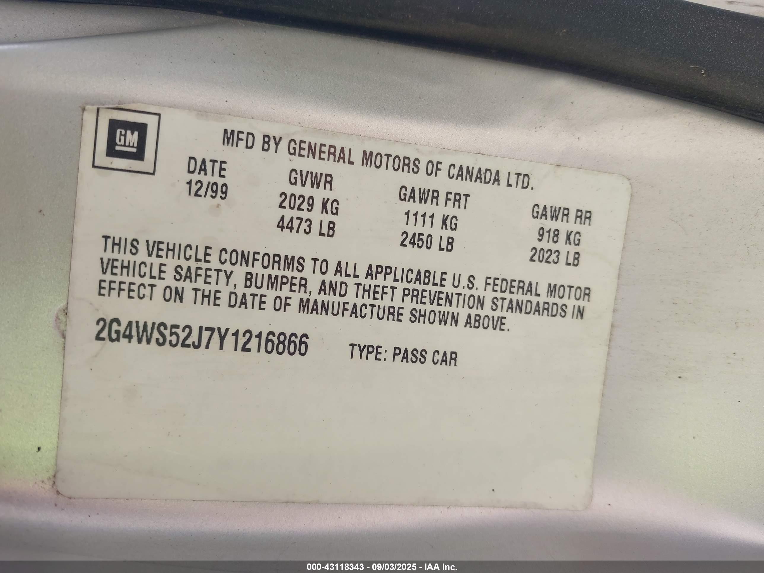 BUICK CENTURY image 9