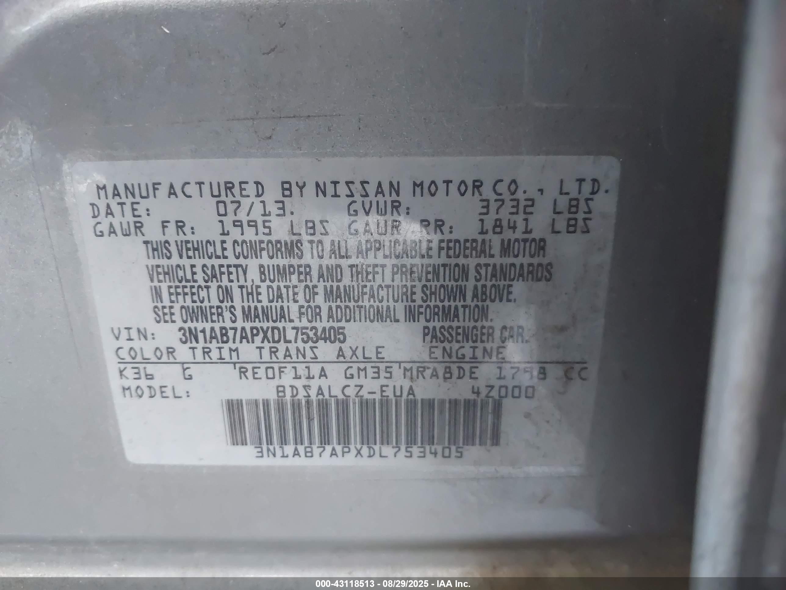NISSAN SENTRA image 9