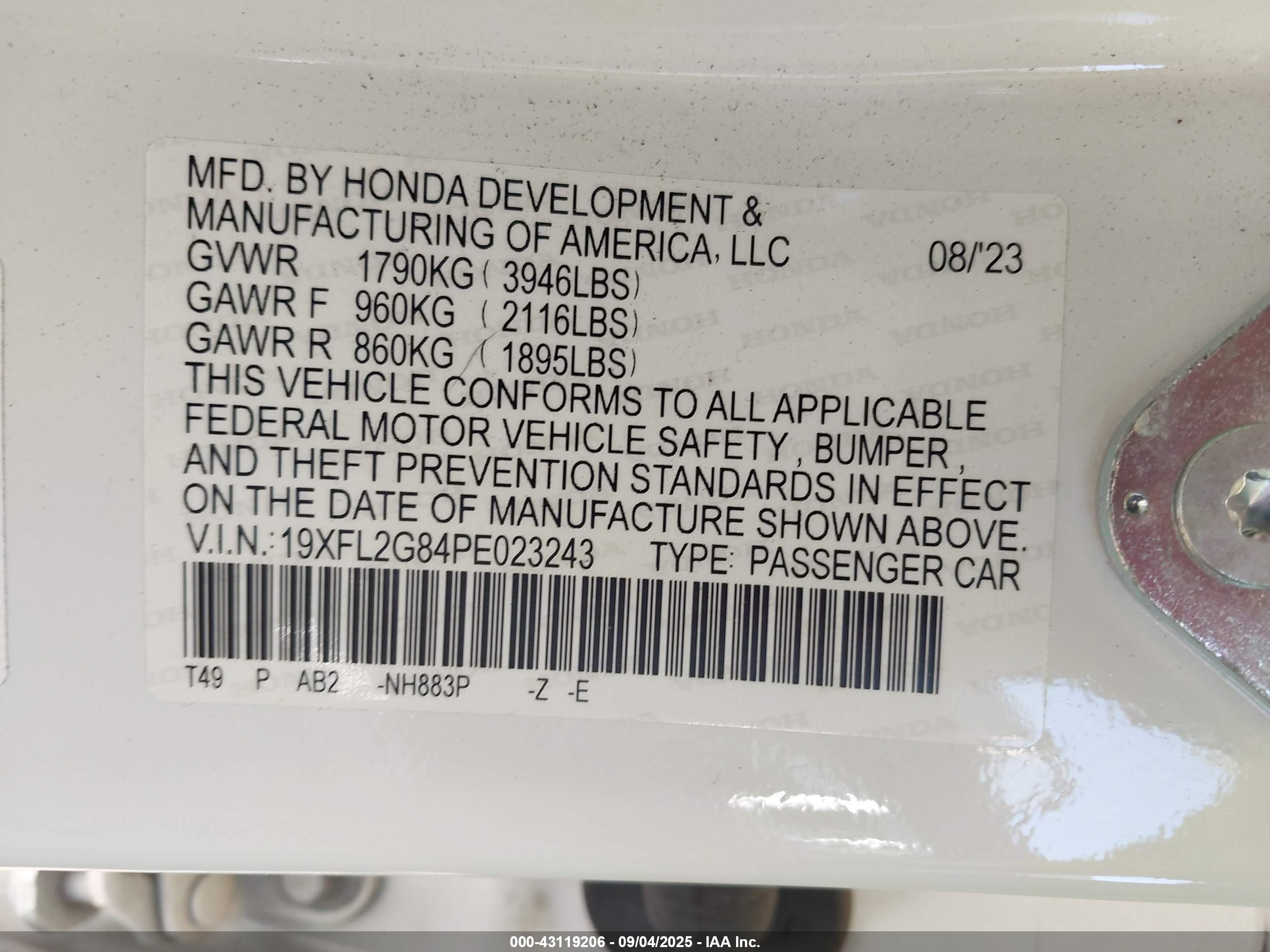 HONDA CIVIC image 9