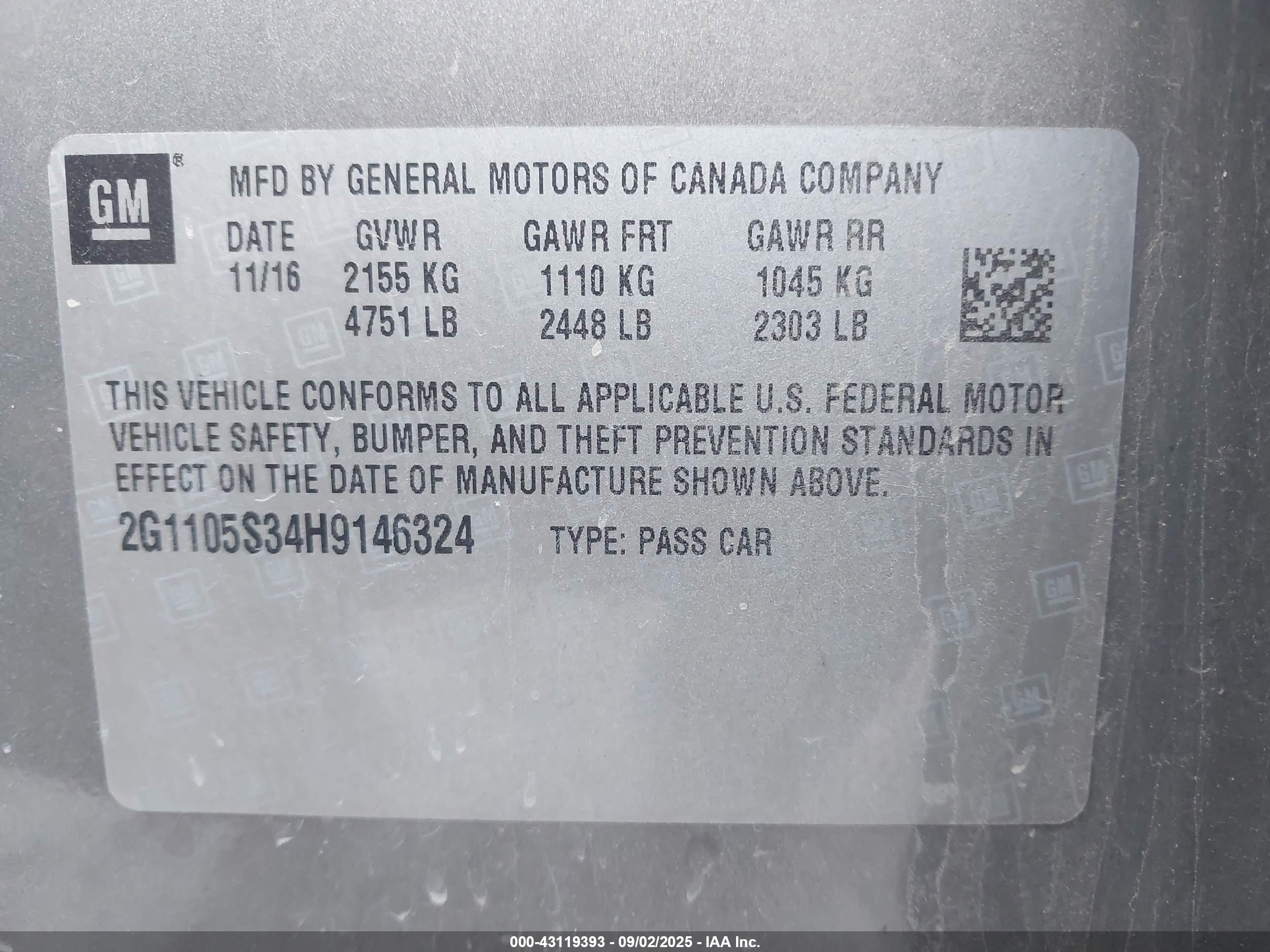 CHEVROLET IMPALA image 9