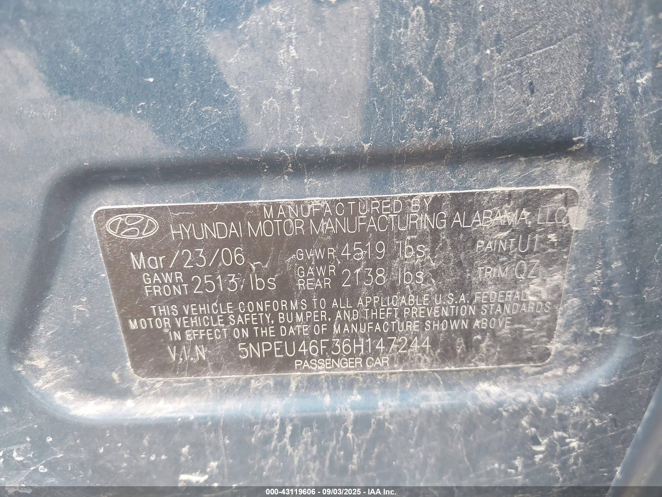 HYUNDAI SONATA image 9