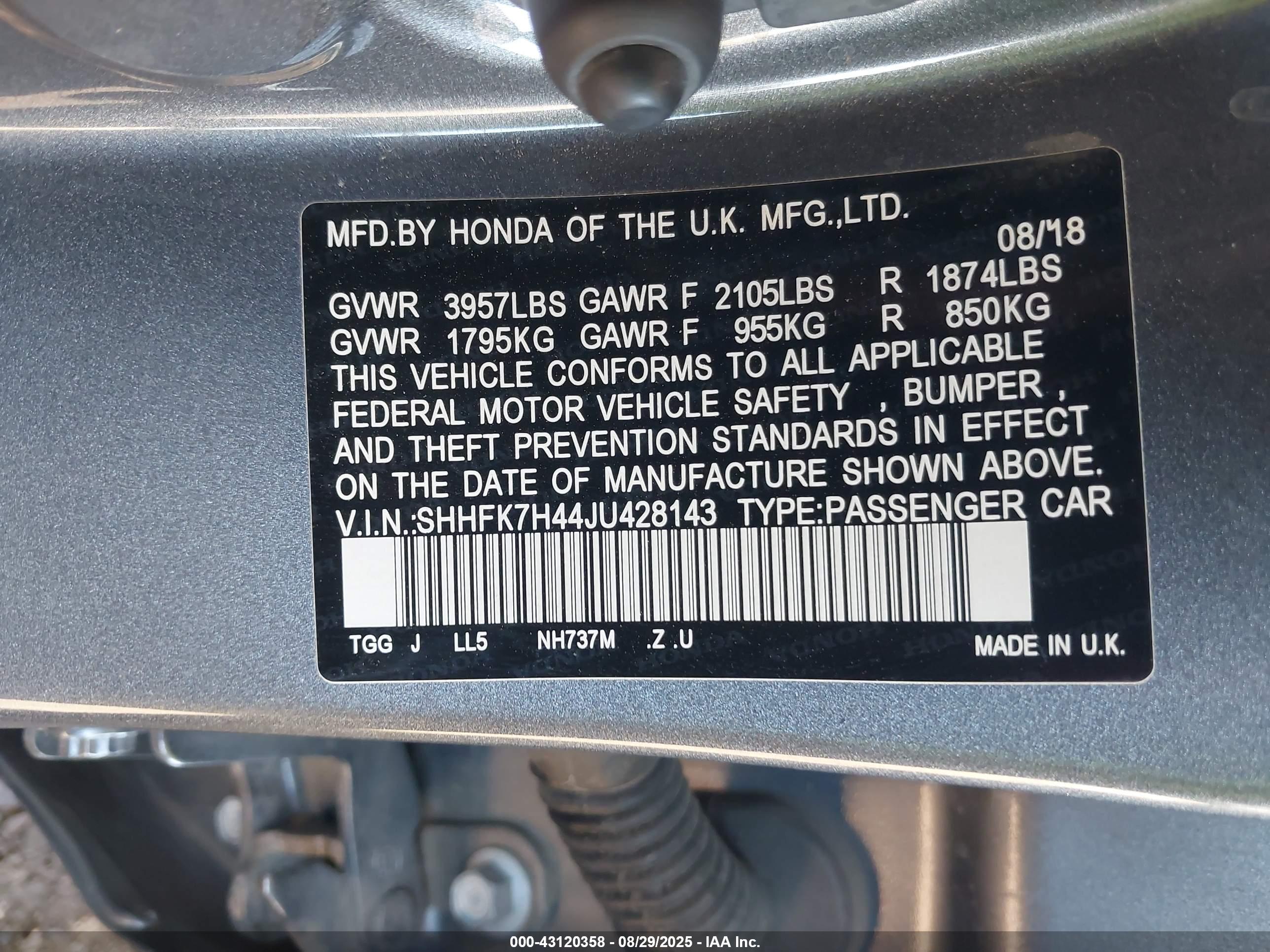 HONDA CIVIC image 9