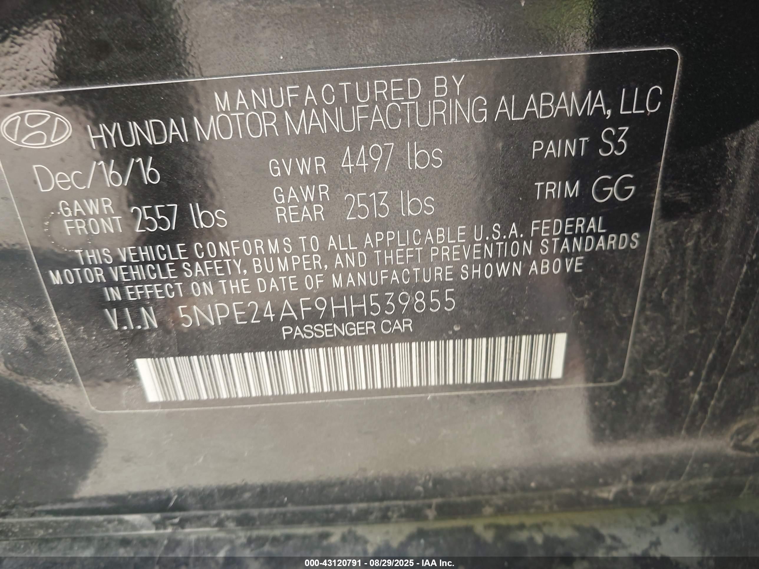 HYUNDAI SONATA image 9