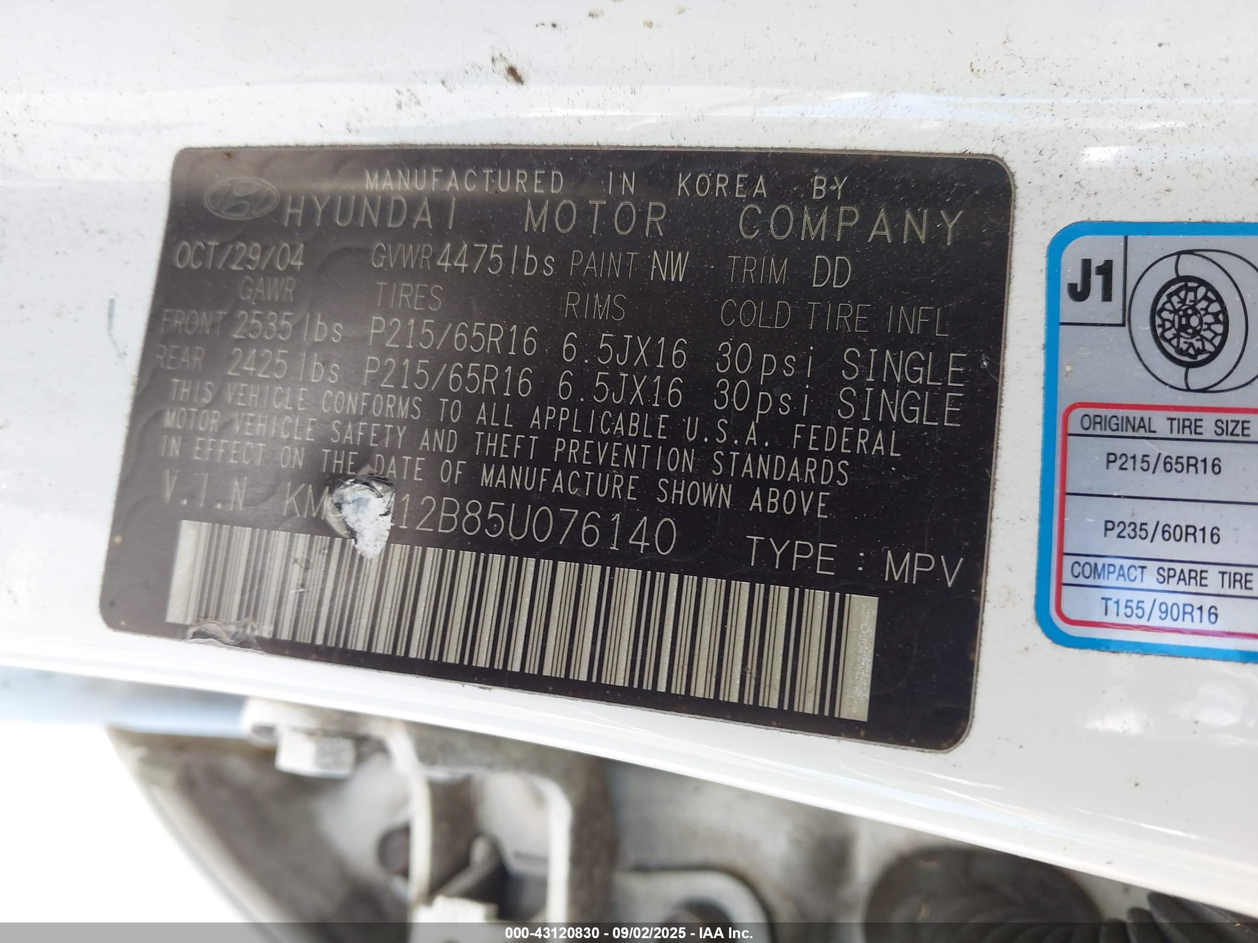 HYUNDAI TUCSON image 9