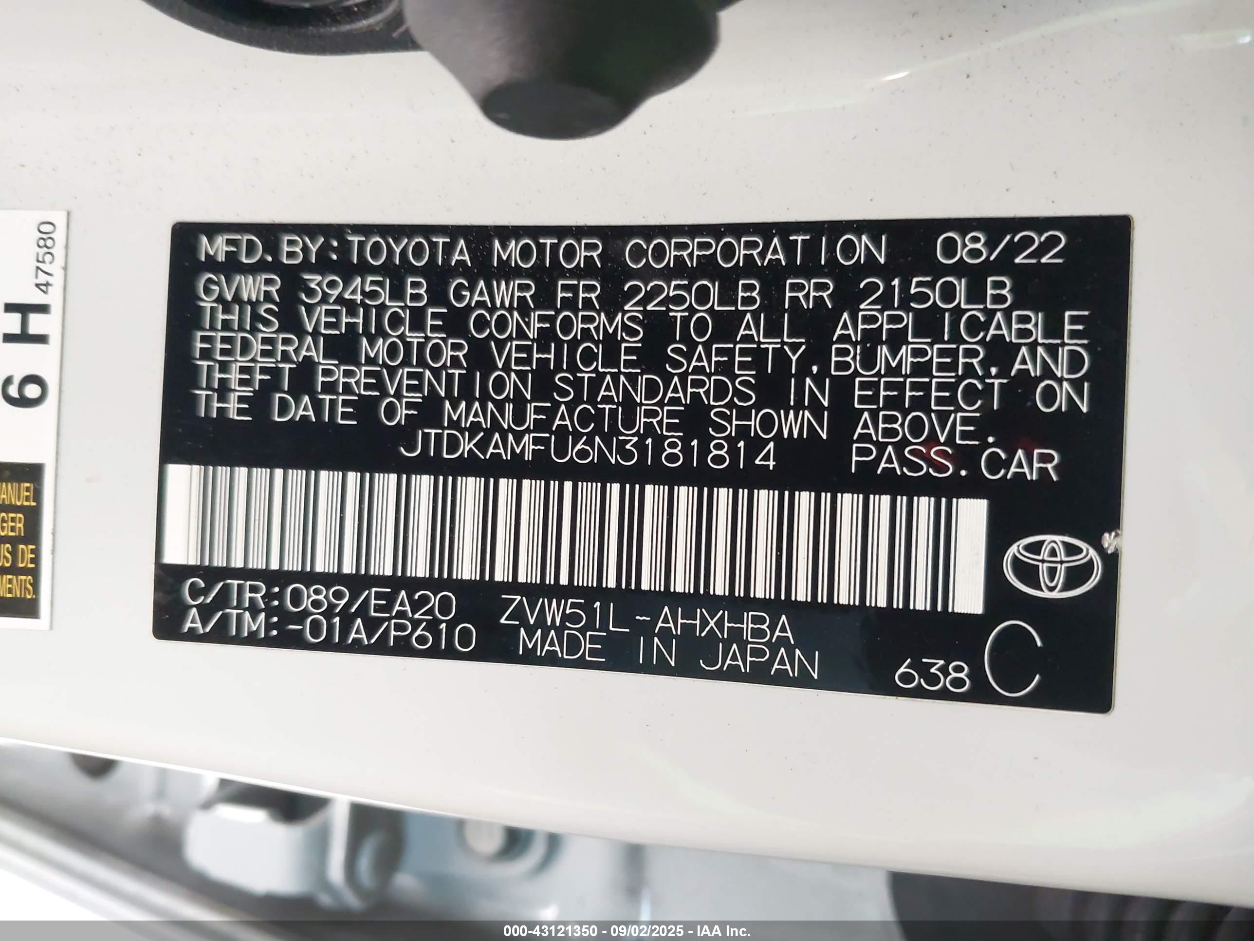 TOYOTA PRIUS image 9