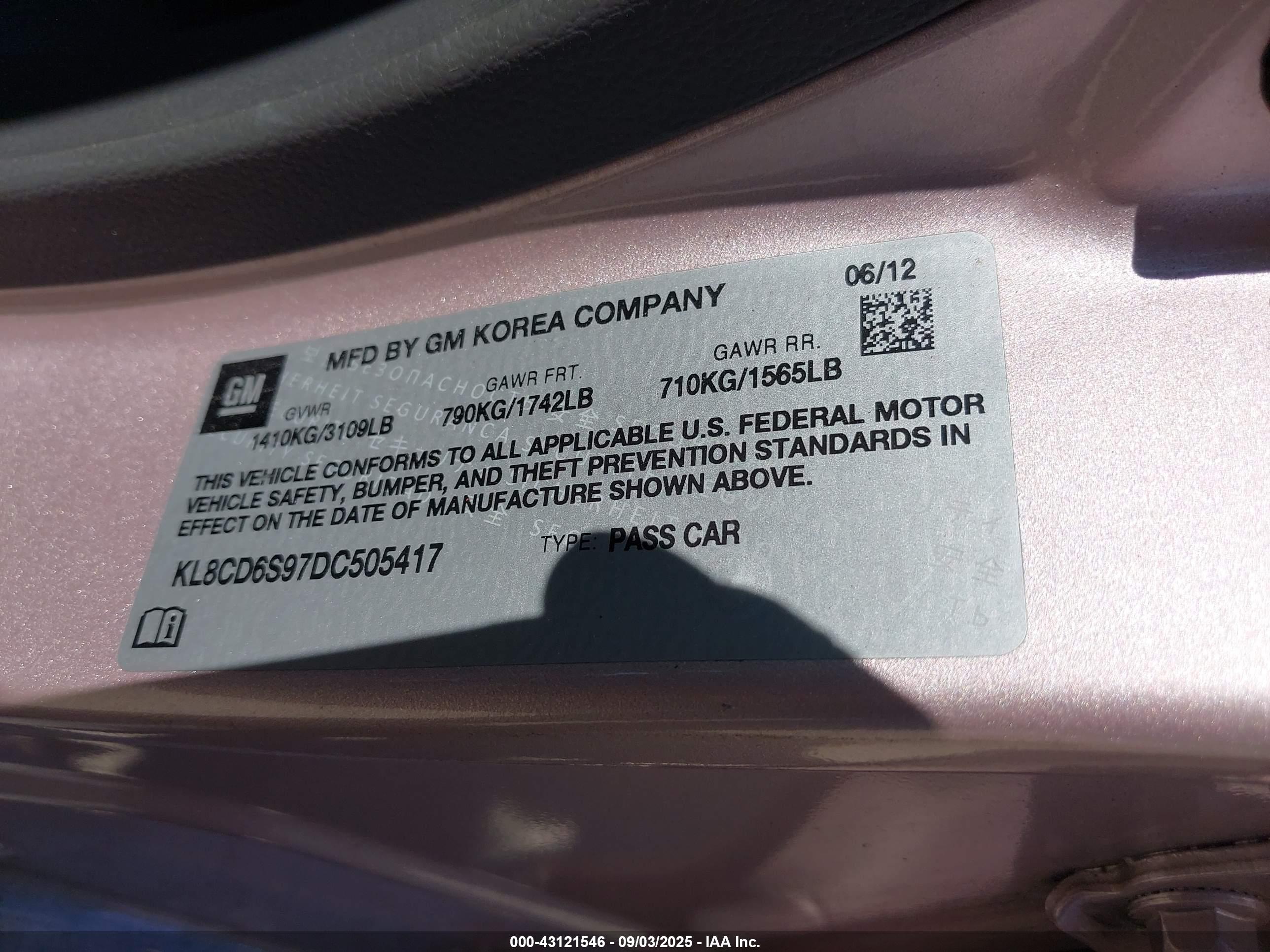 CHEVROLET SPARK image 9