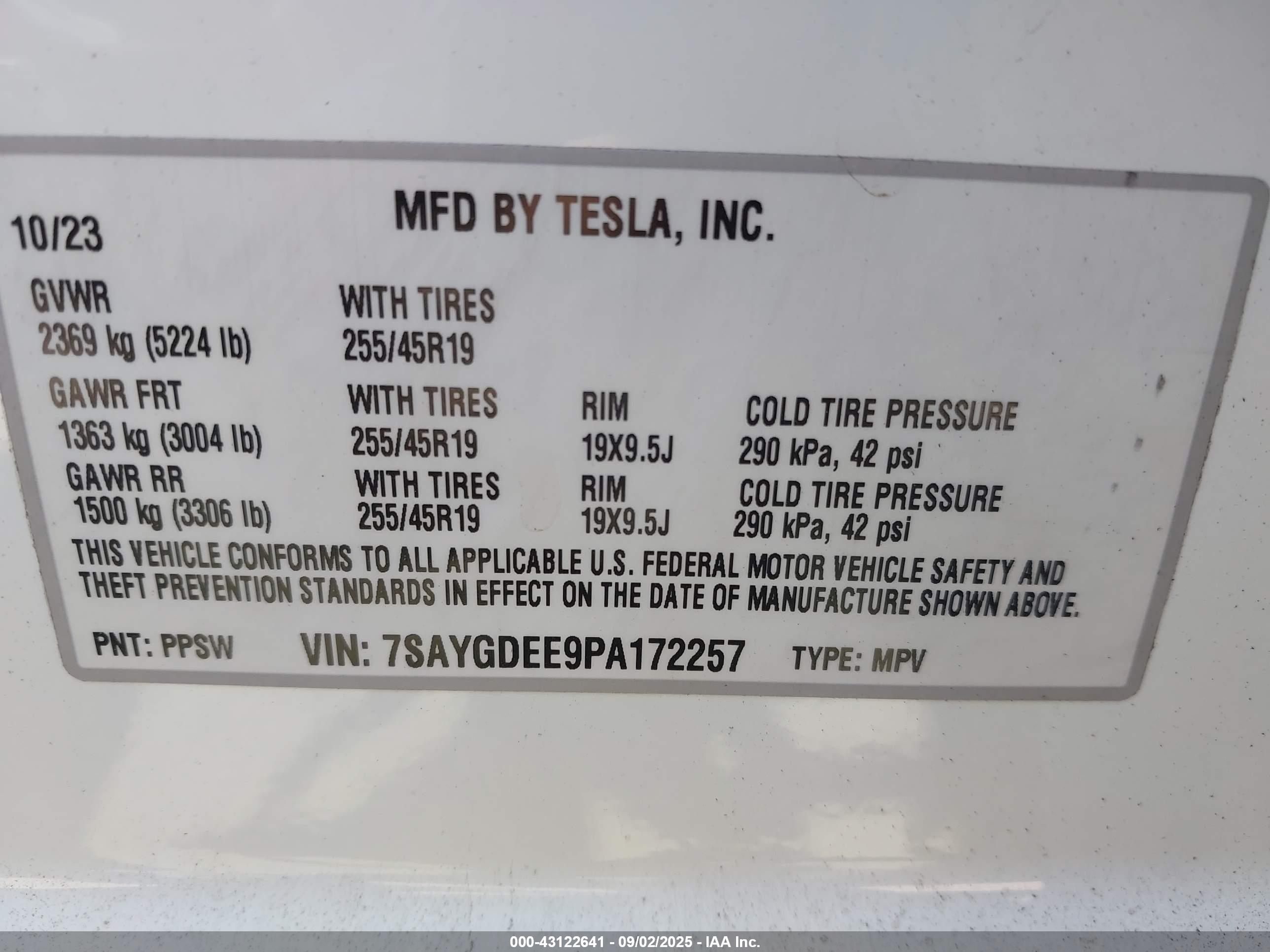 TESLA MODEL image 9