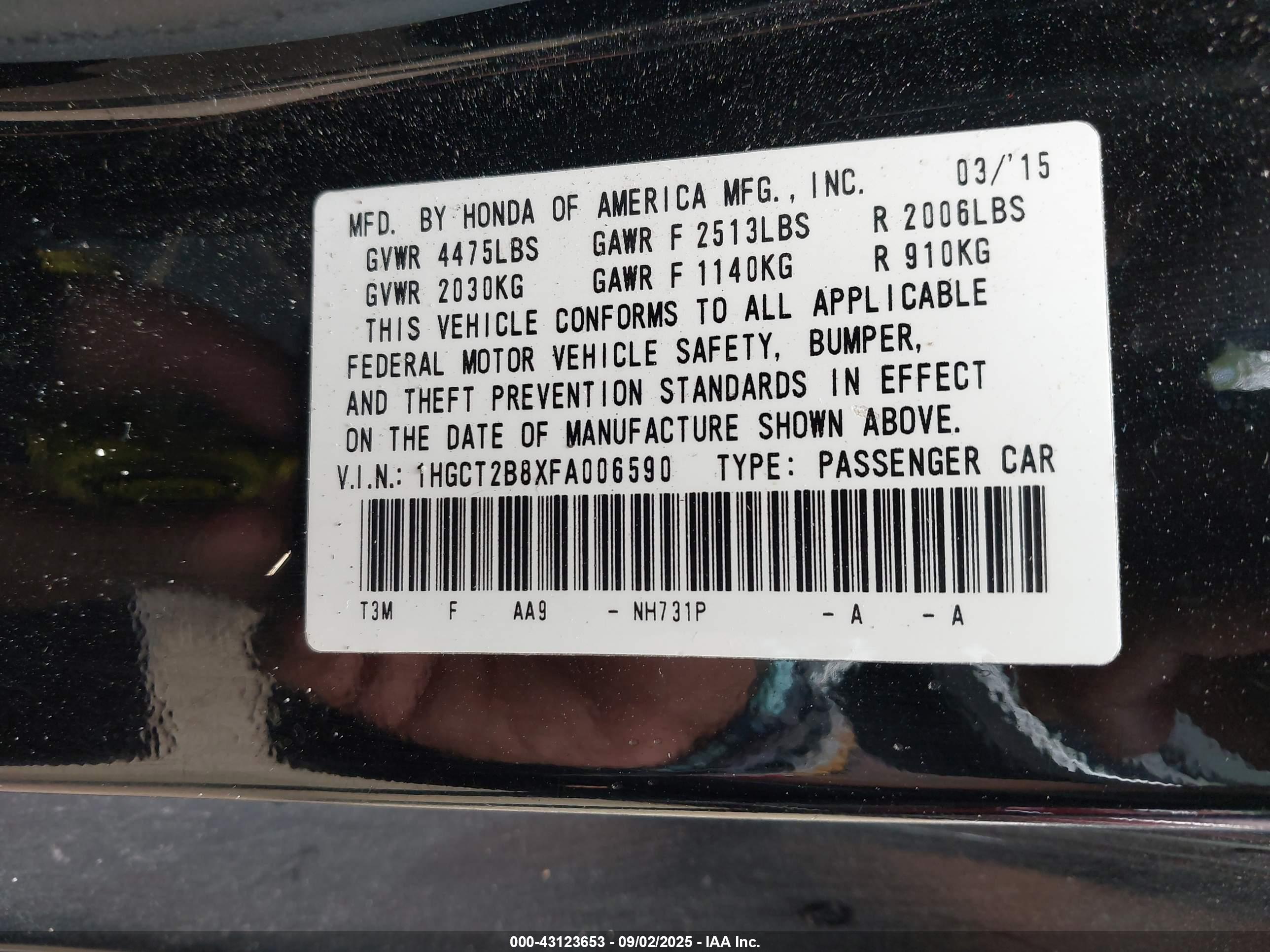 HONDA ACCORD image 9