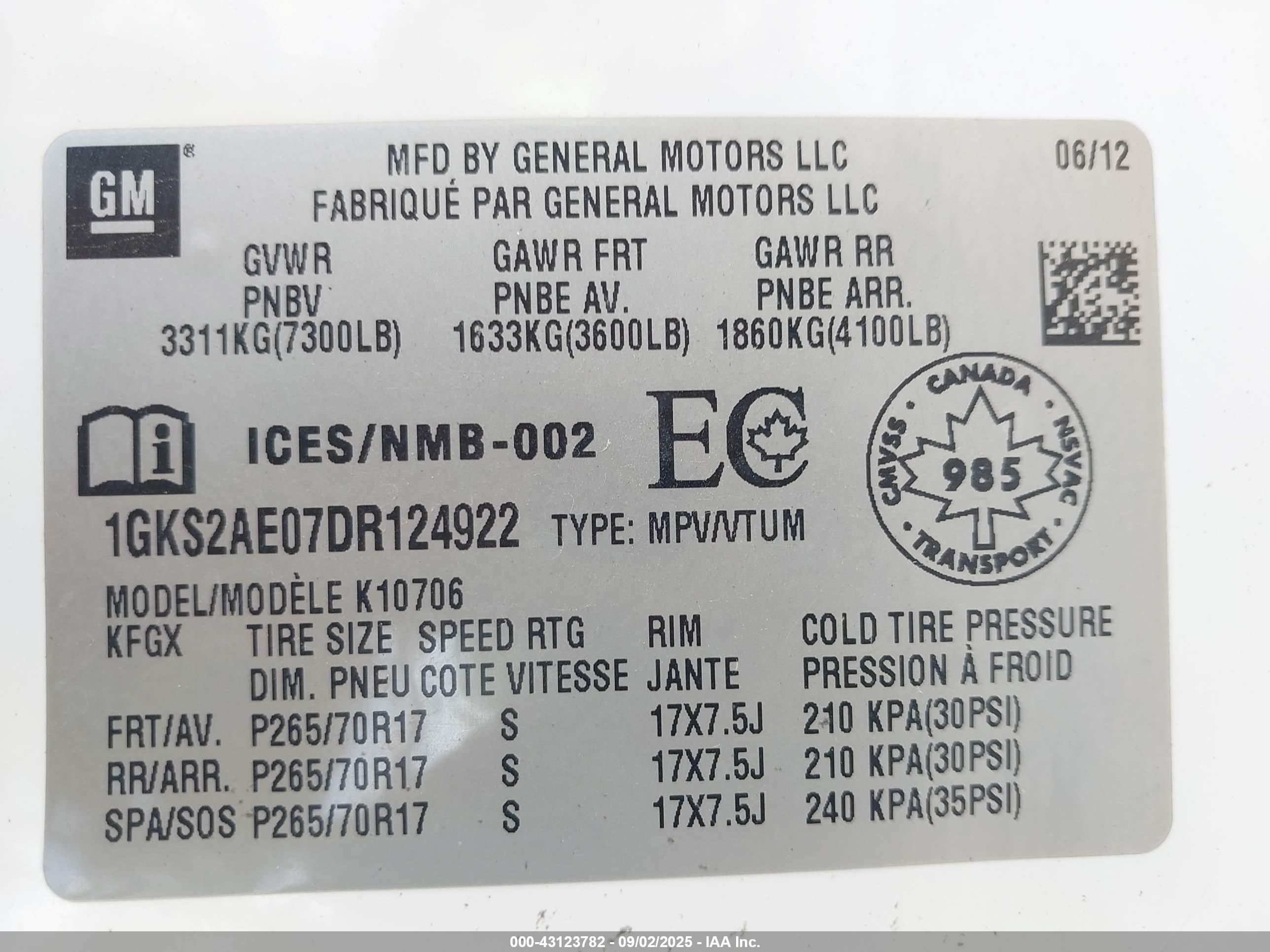 GMC YUKON image 9