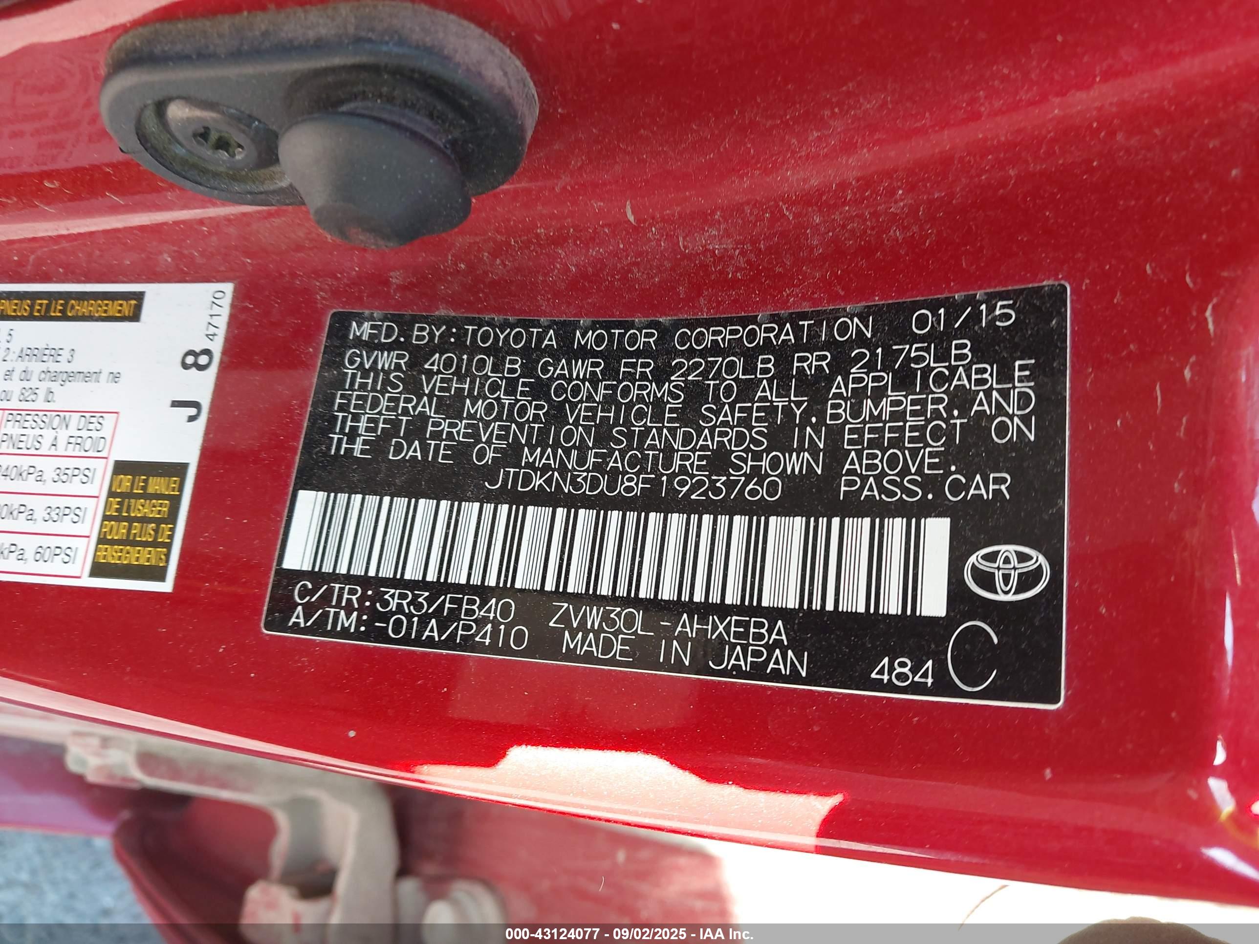 TOYOTA PRIUS image 9