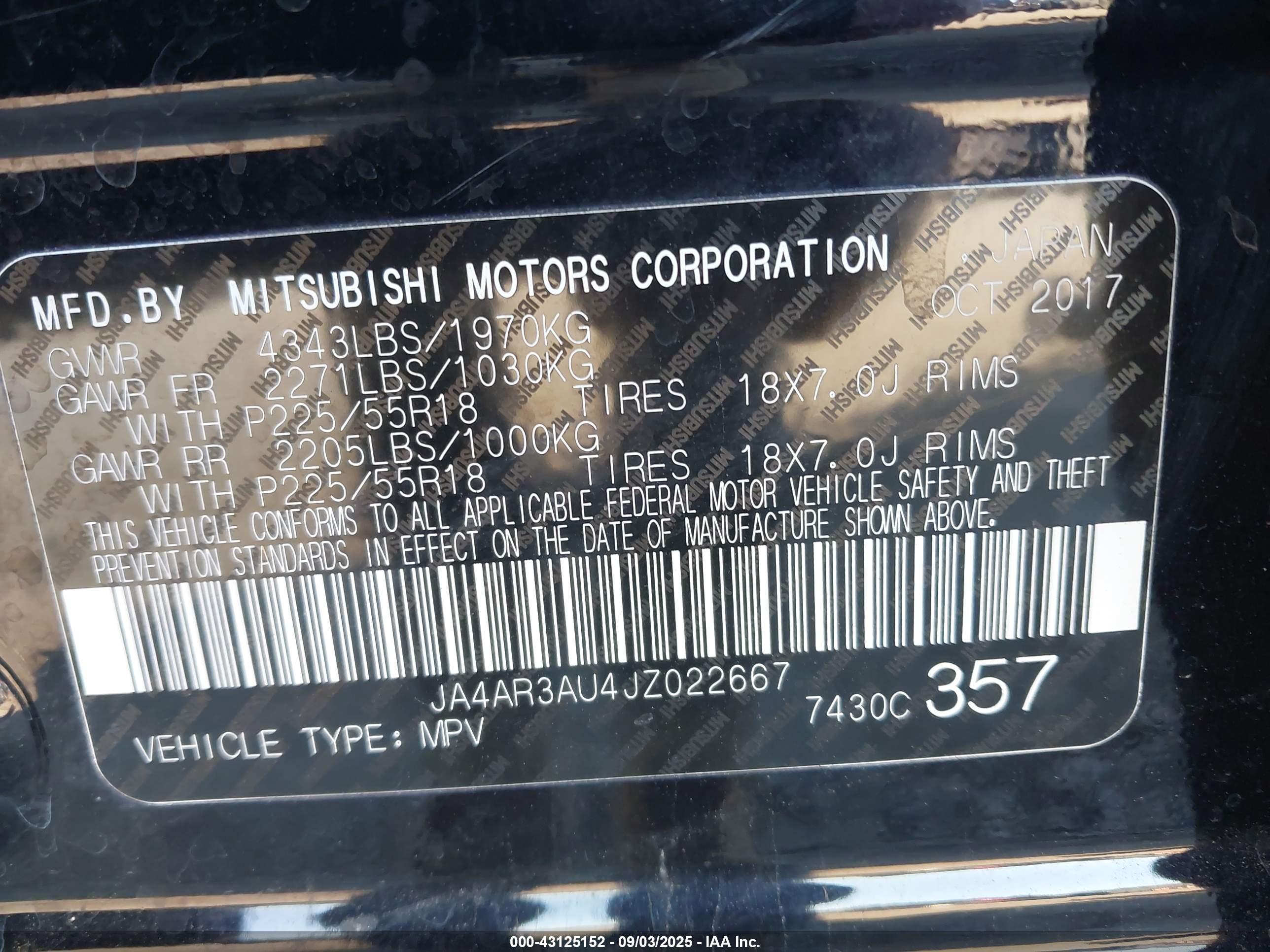 MITSUBISHI OUTLANDER image 9
