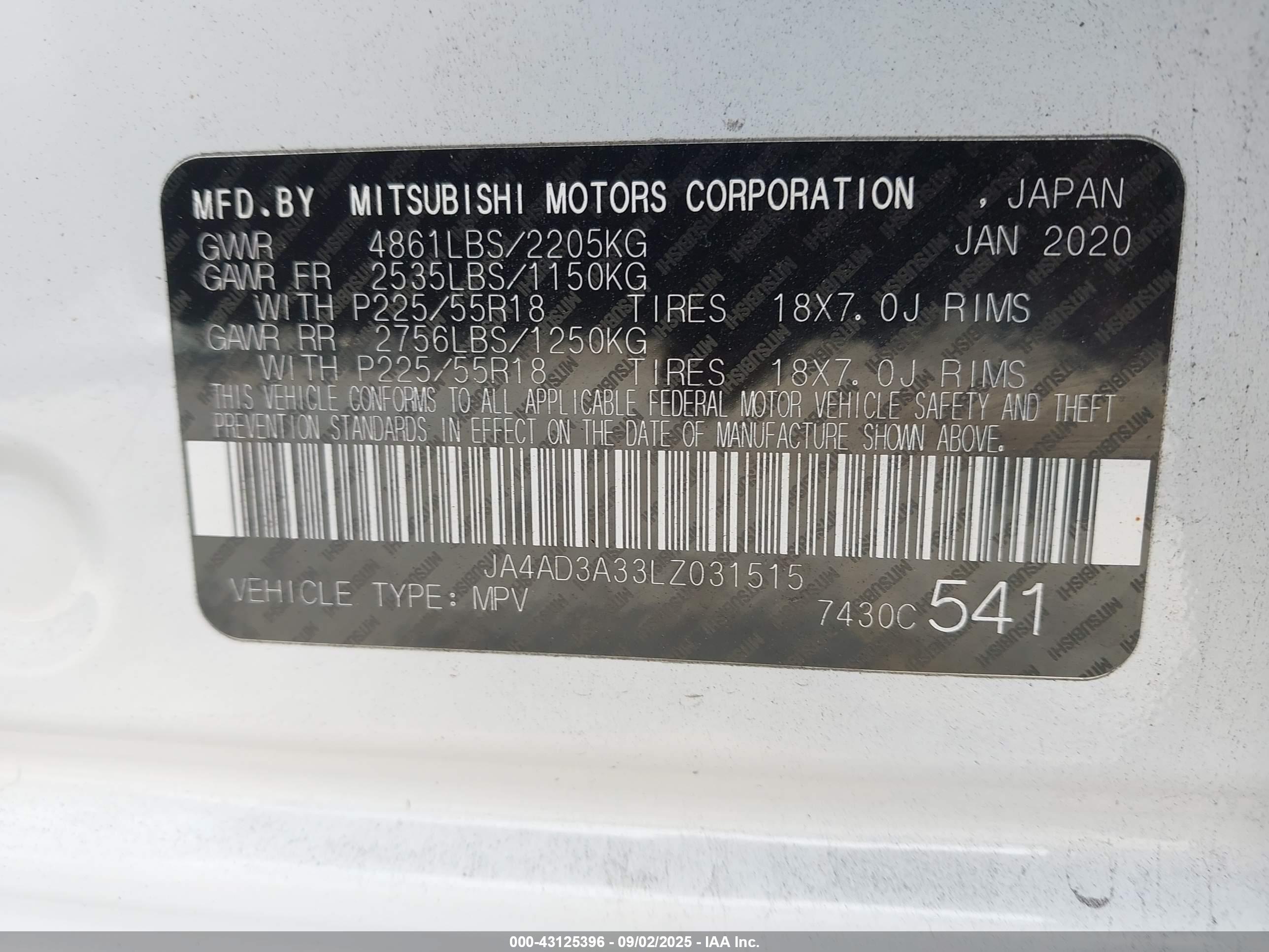 MITSUBISHI OUTLANDER image 9