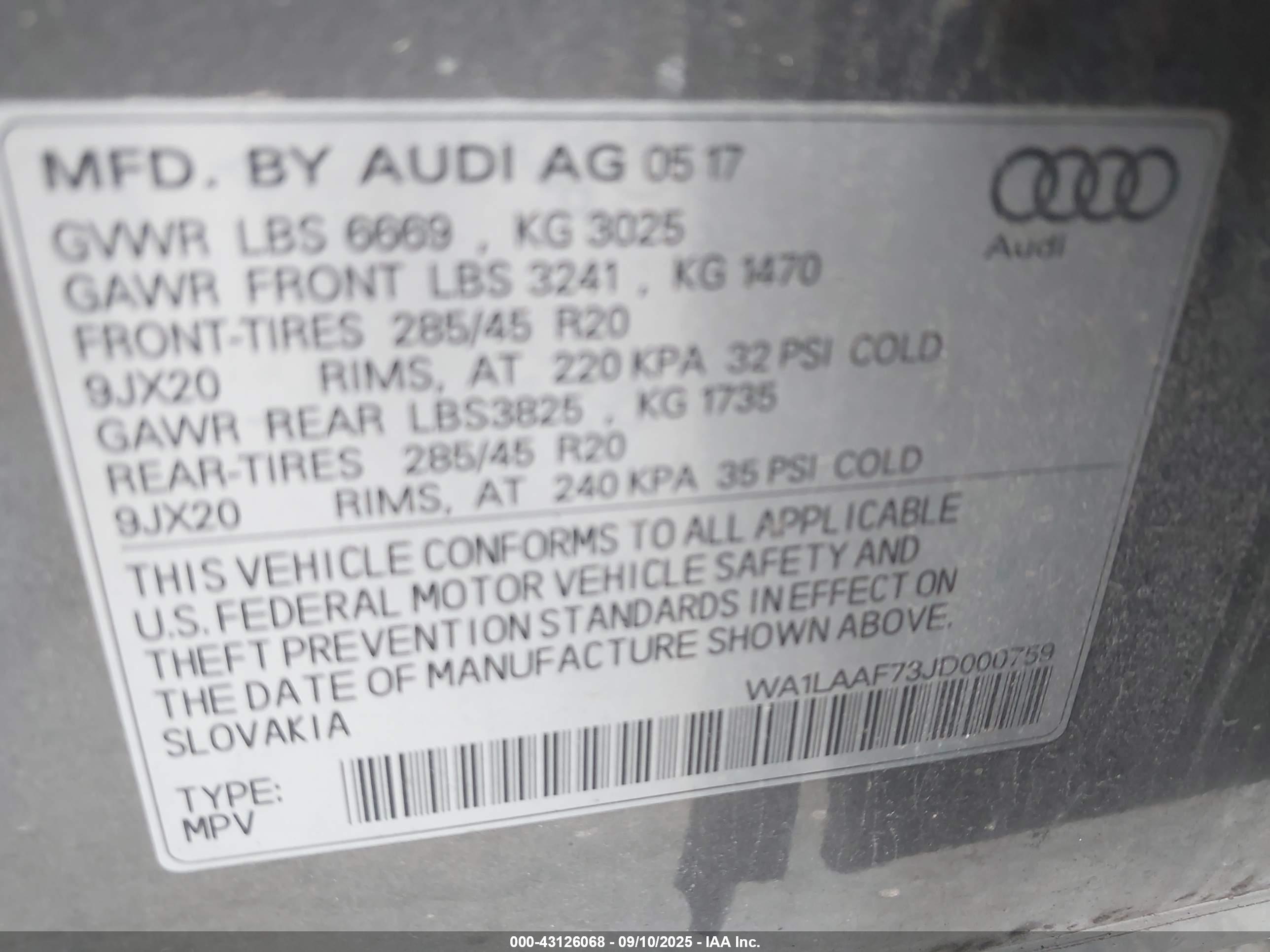AUDI Q7 image 9