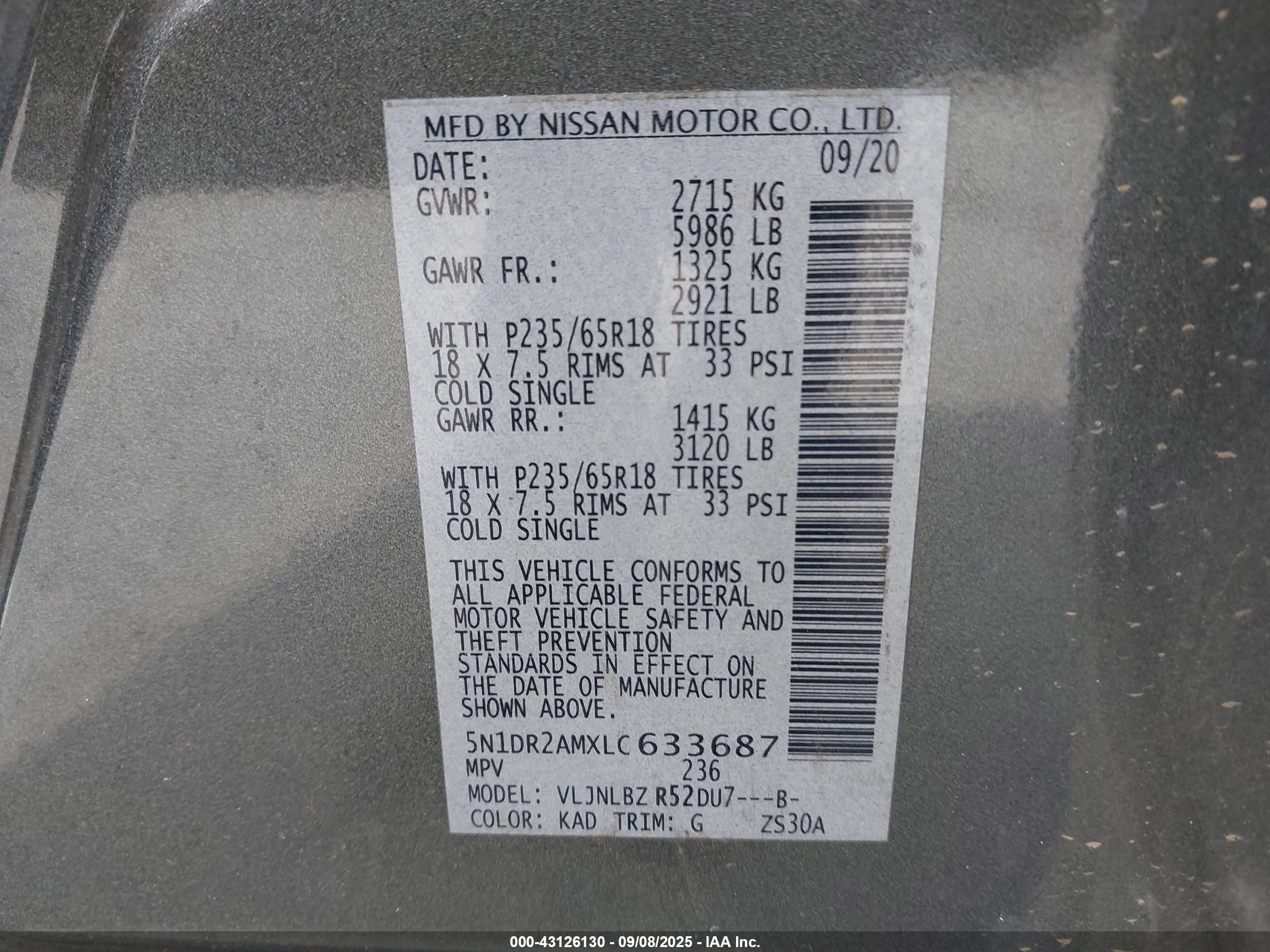 NISSAN PATHFINDER image 9