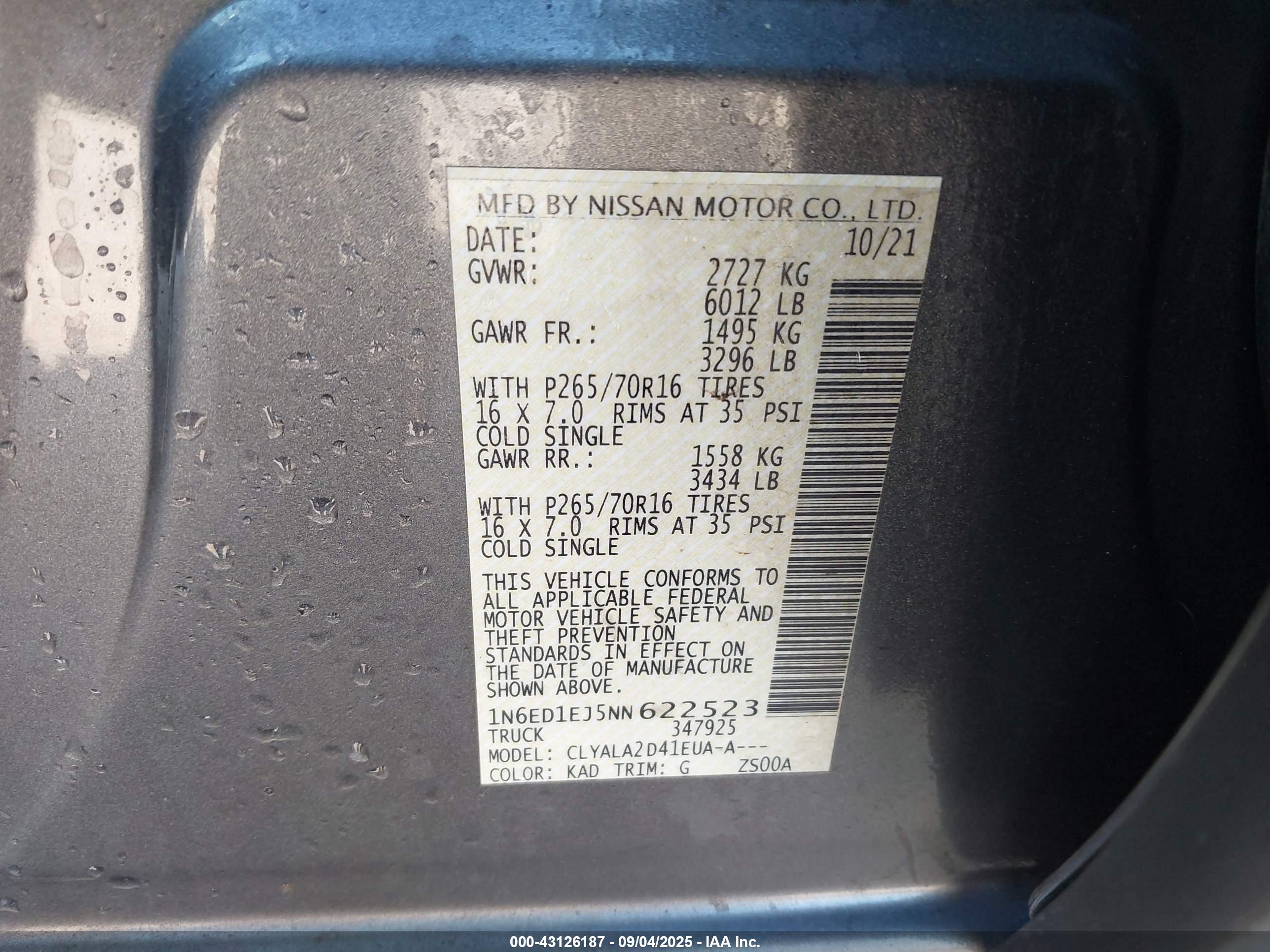 NISSAN FRONTIER image 9