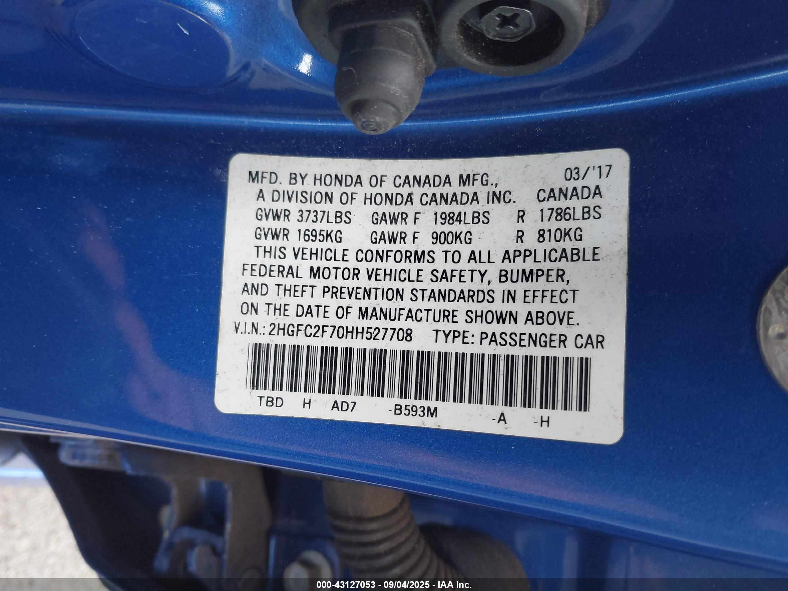 HONDA CIVIC image 9