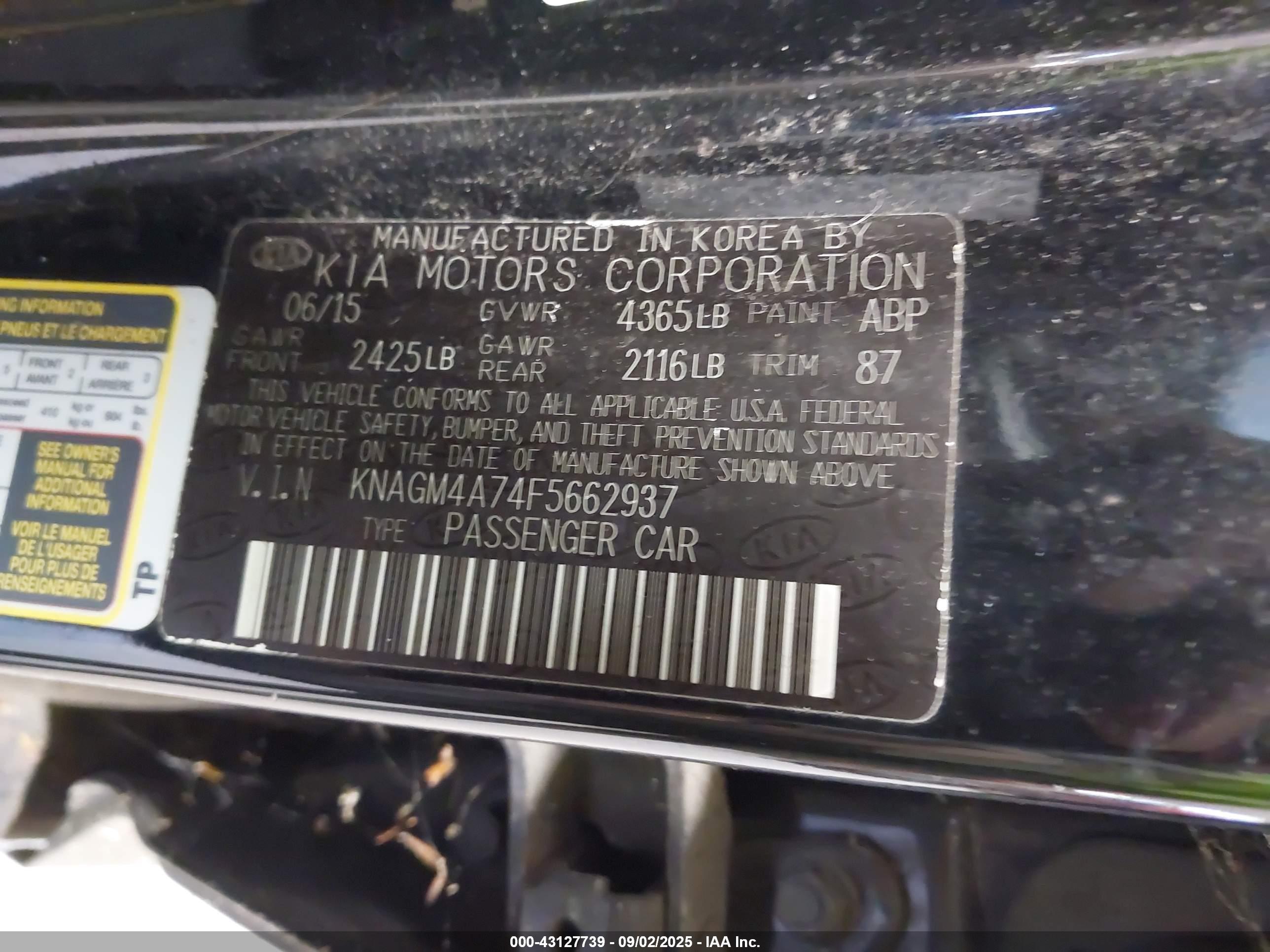 KIA OPTIMA image 9
