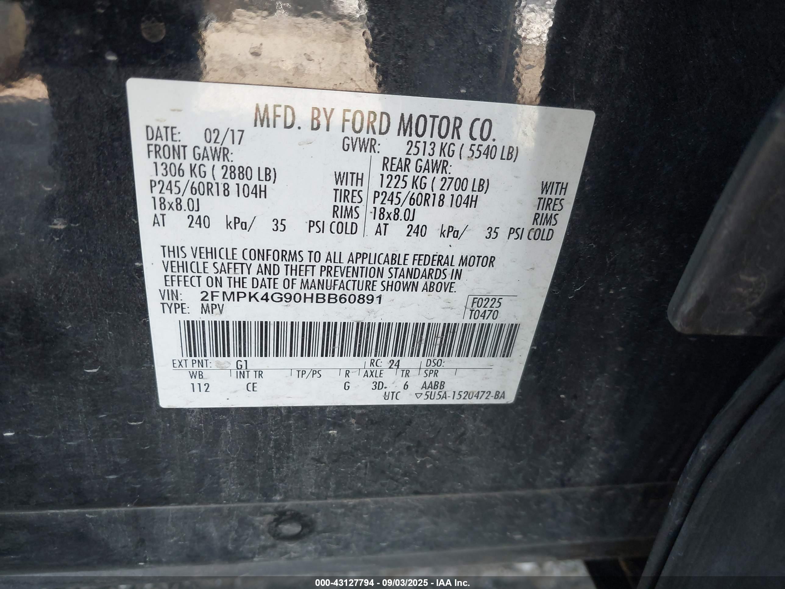 FORD EDGE image 9