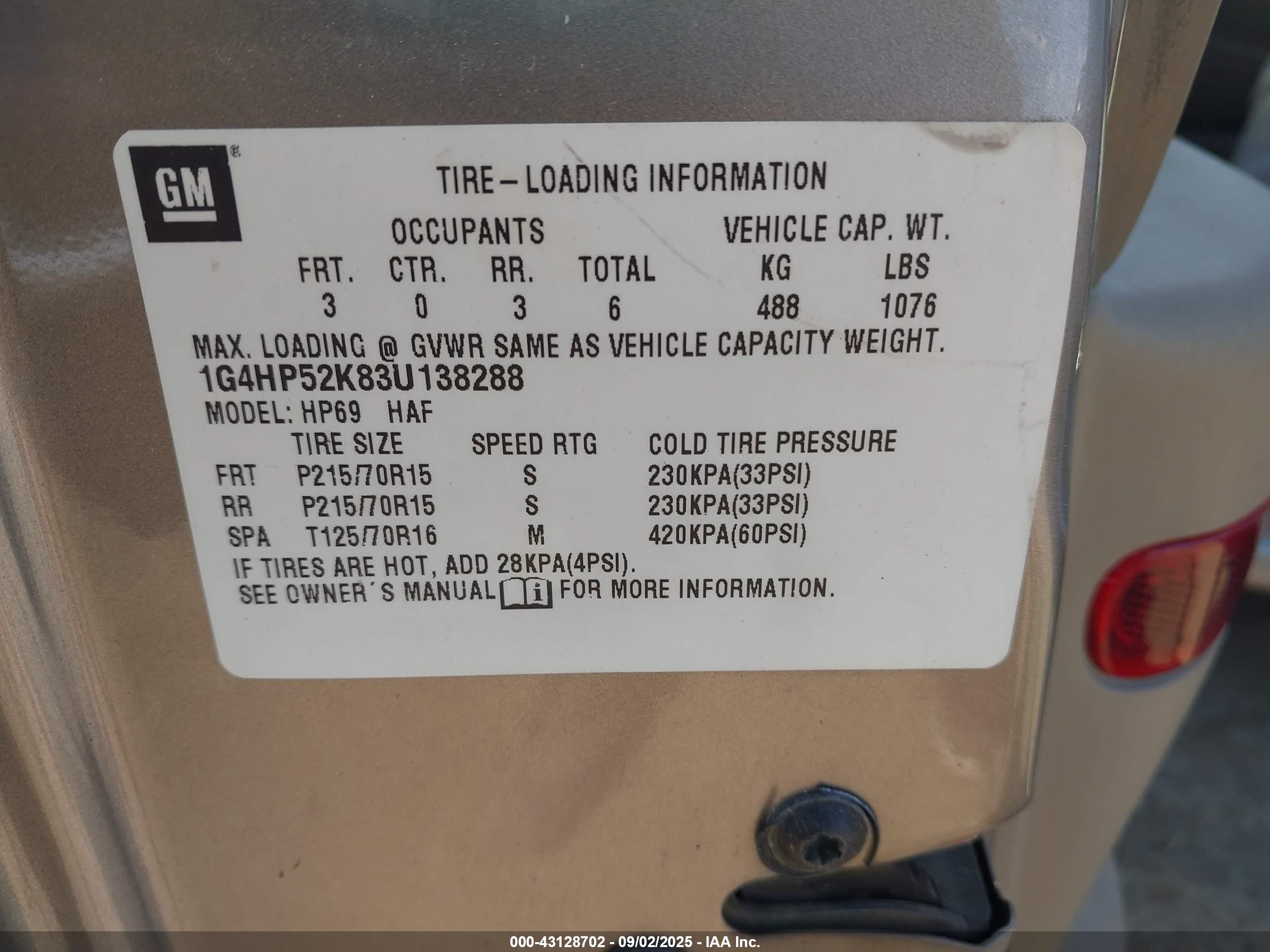 BUICK LESABRE image 9
