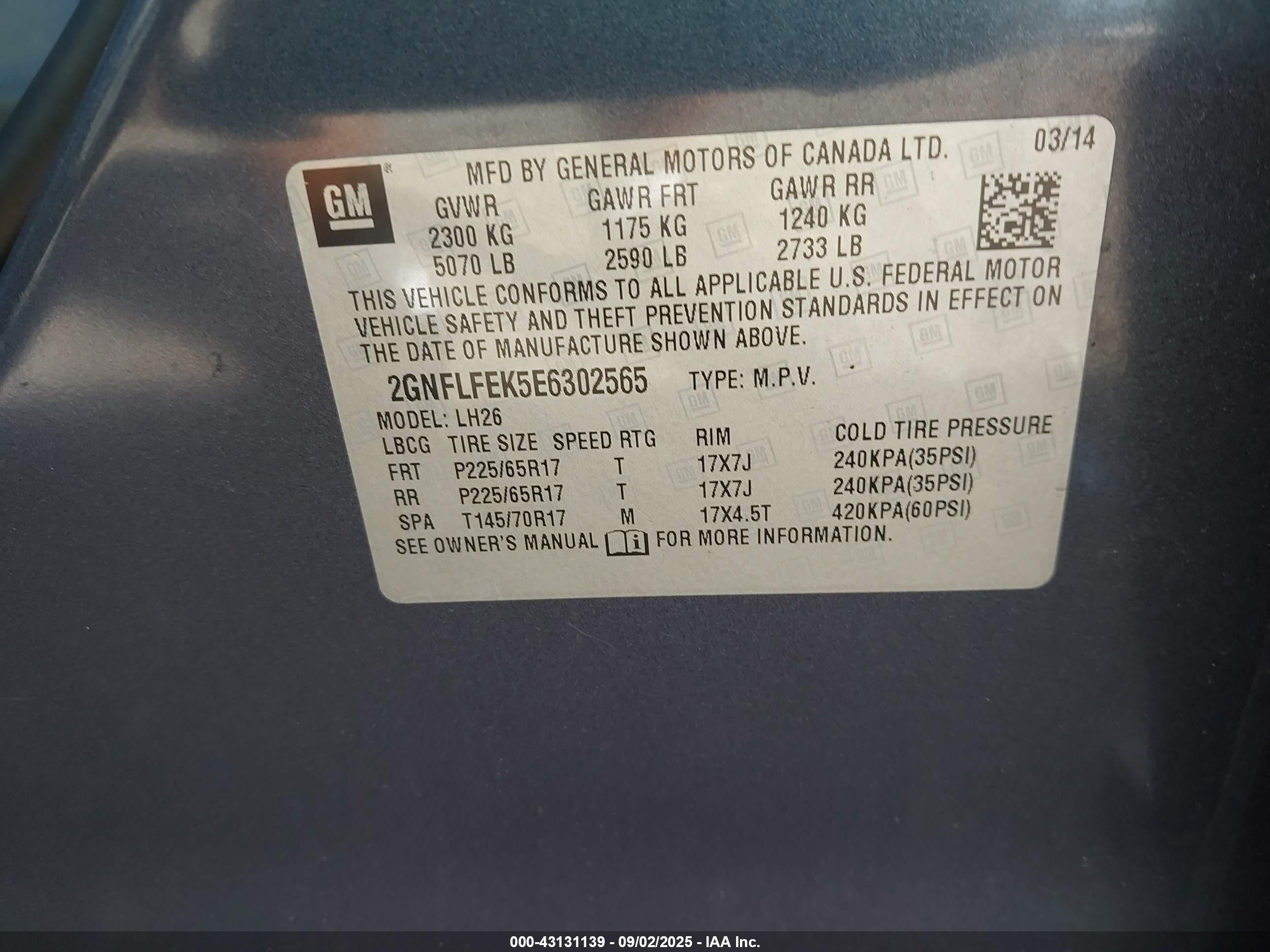 CHEVROLET EQUINOX image 9