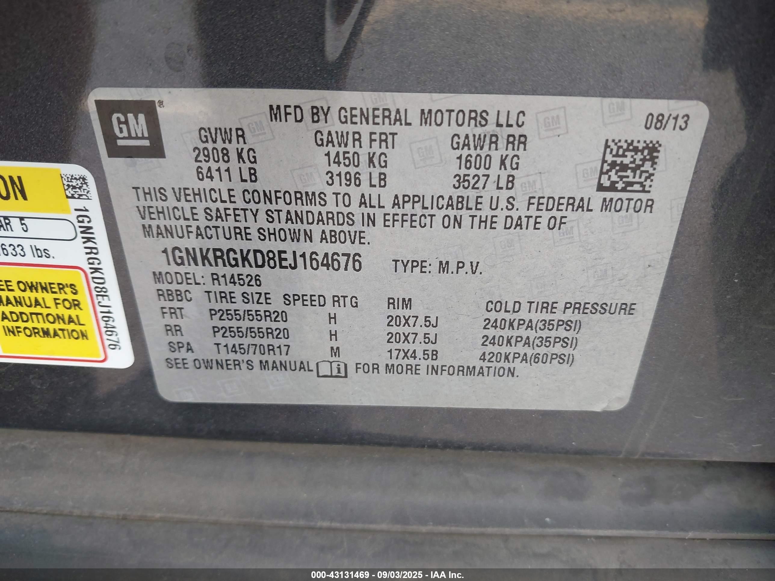 CHEVROLET TRAVERSE image 9