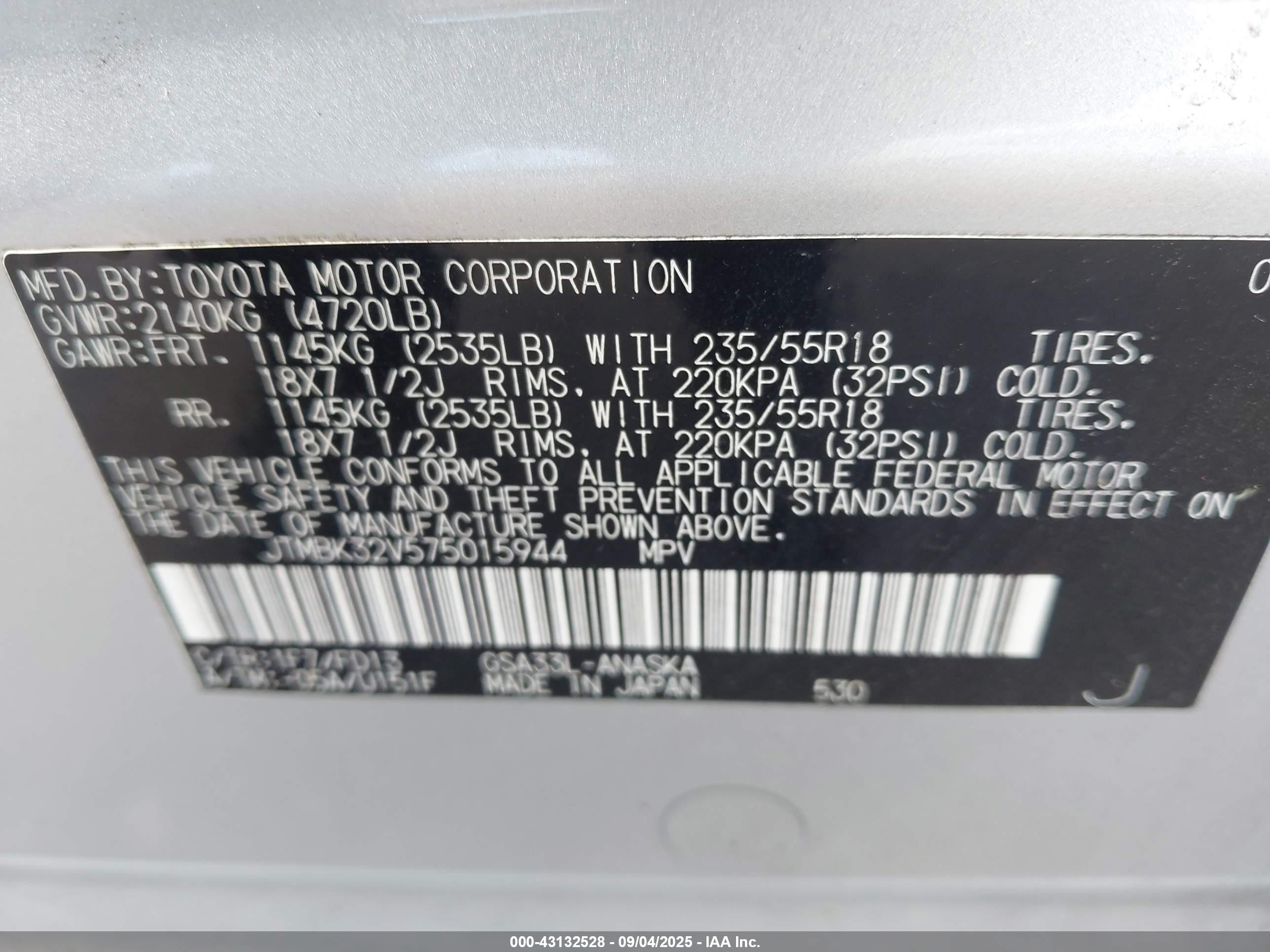 TOYOTA RAV4 image 9