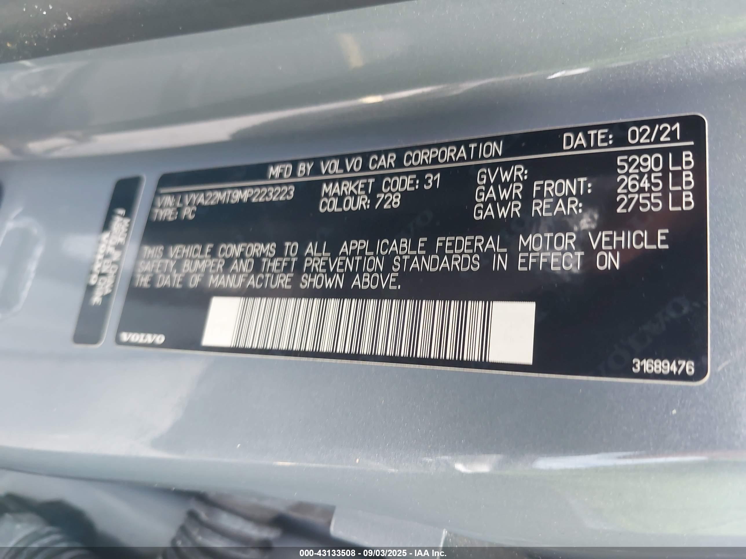 VOLVO S90 image 9