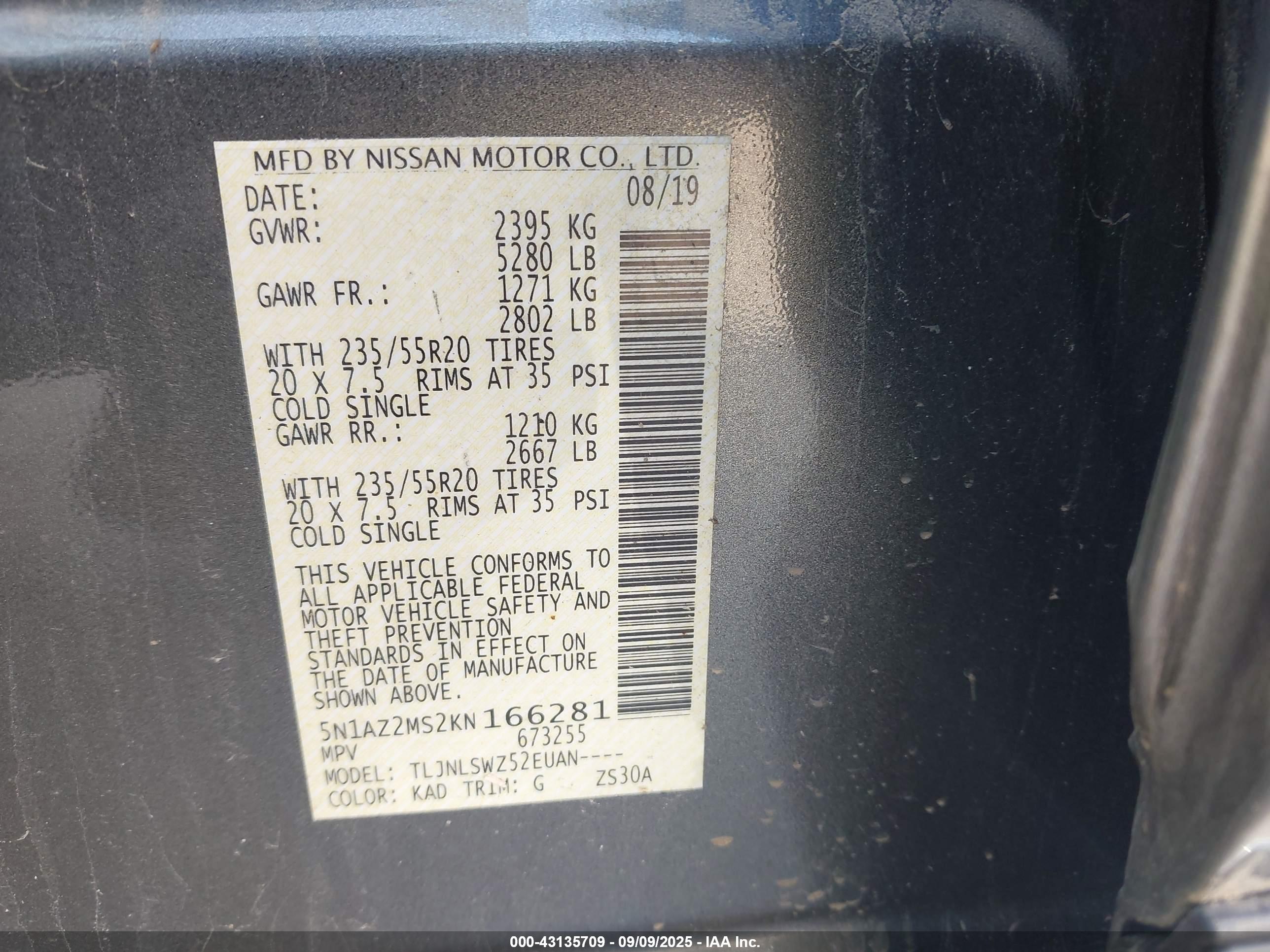 NISSAN MURANO image 9