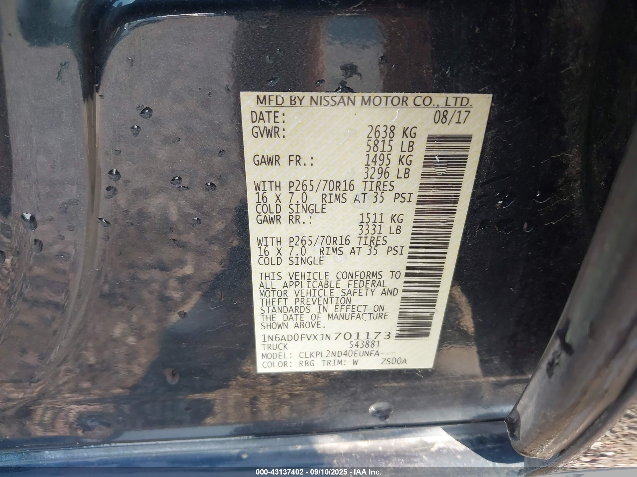 NISSAN FRONTIER image 9