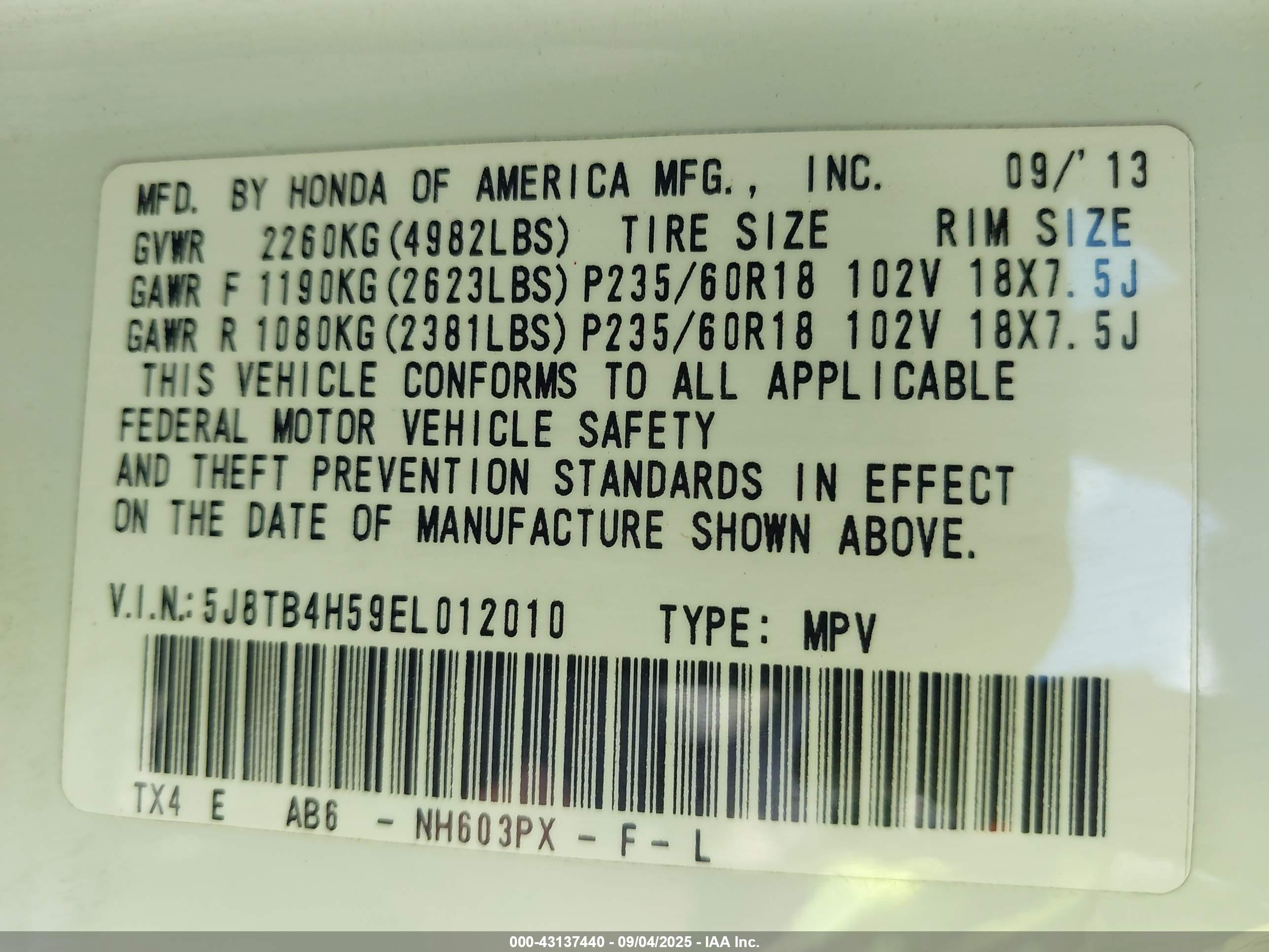 ACURA RDX image 9