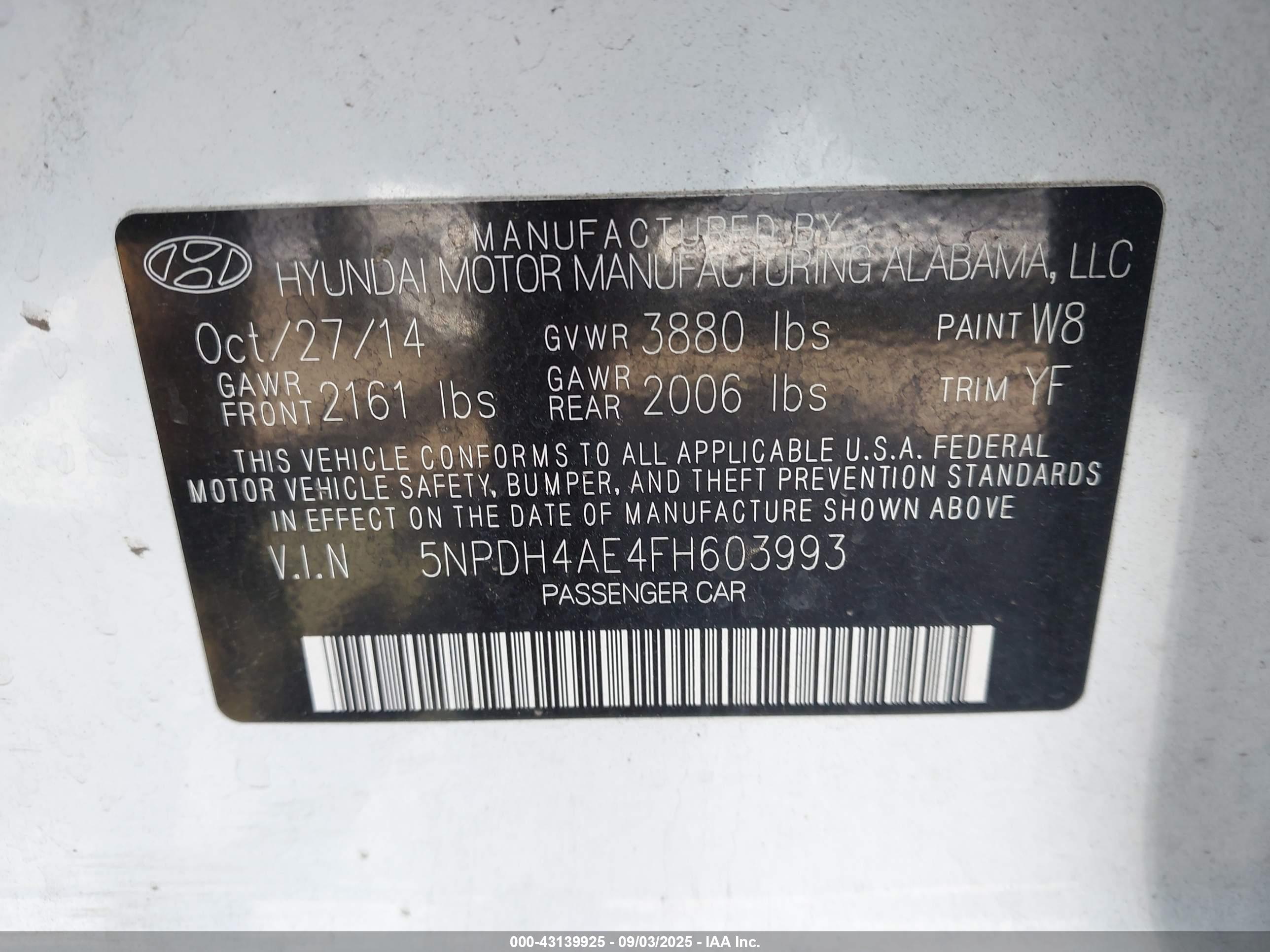HYUNDAI ELANTRA image 9