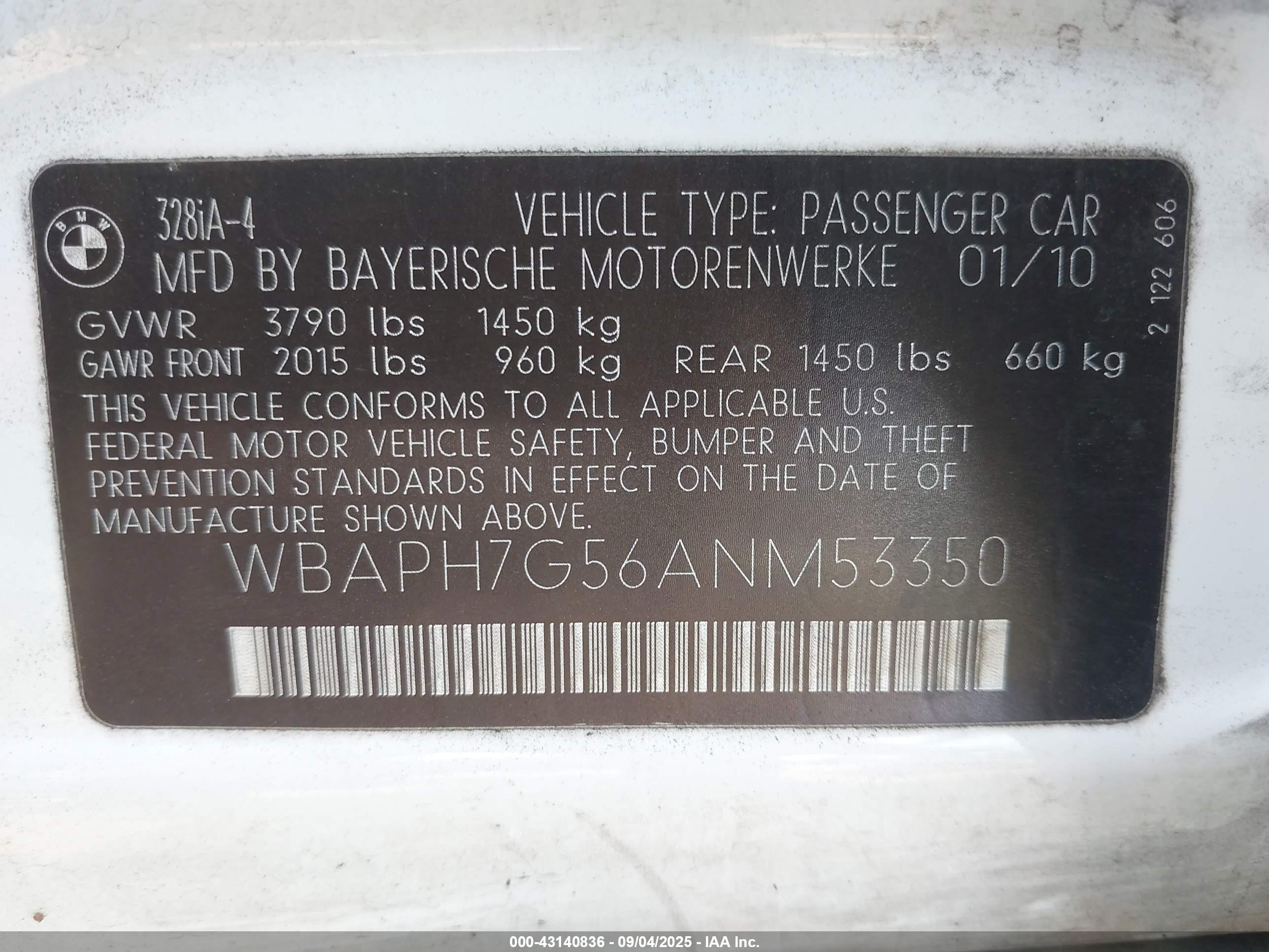 BMW 328I image 9