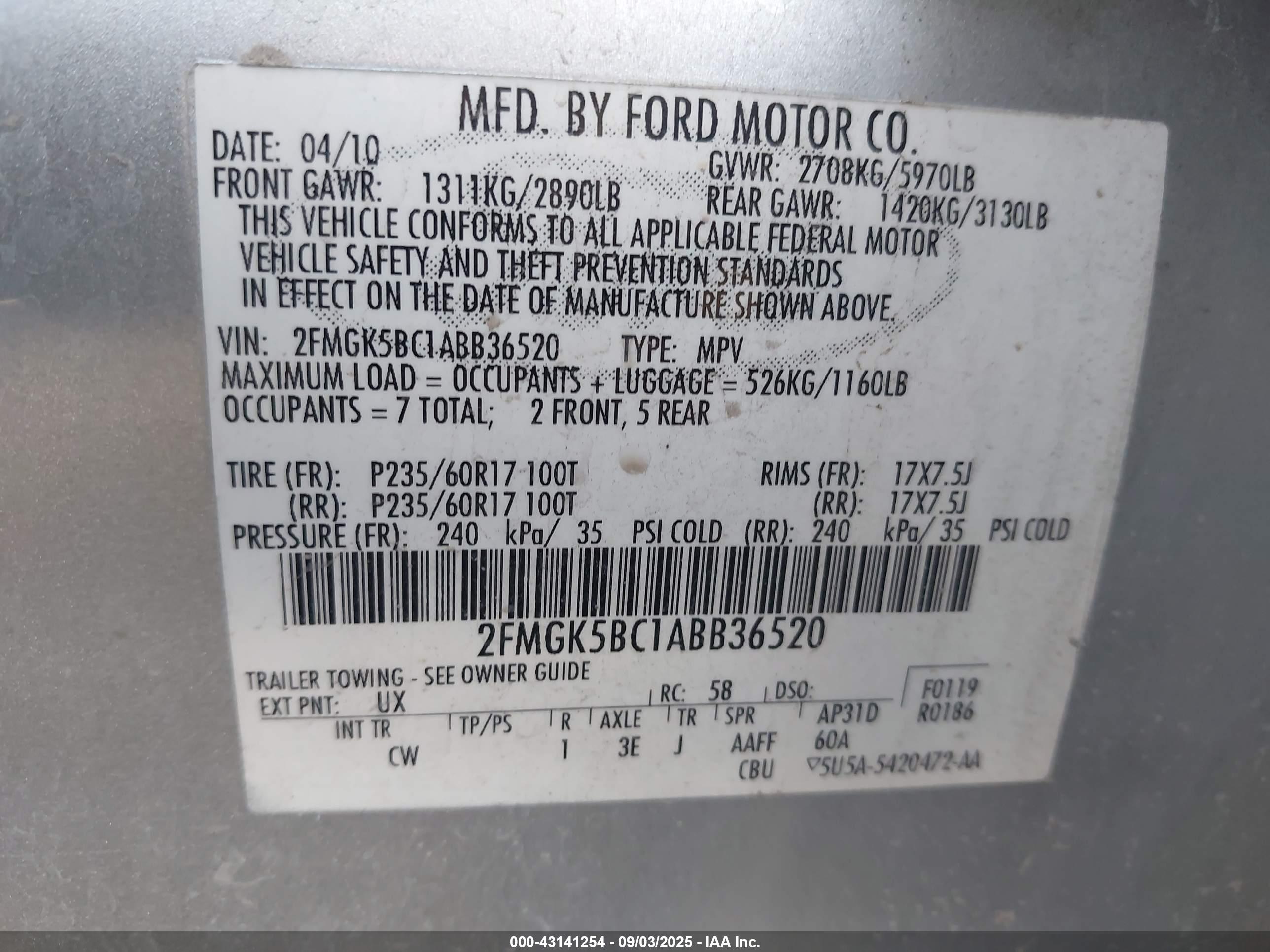 FORD FLEX image 9