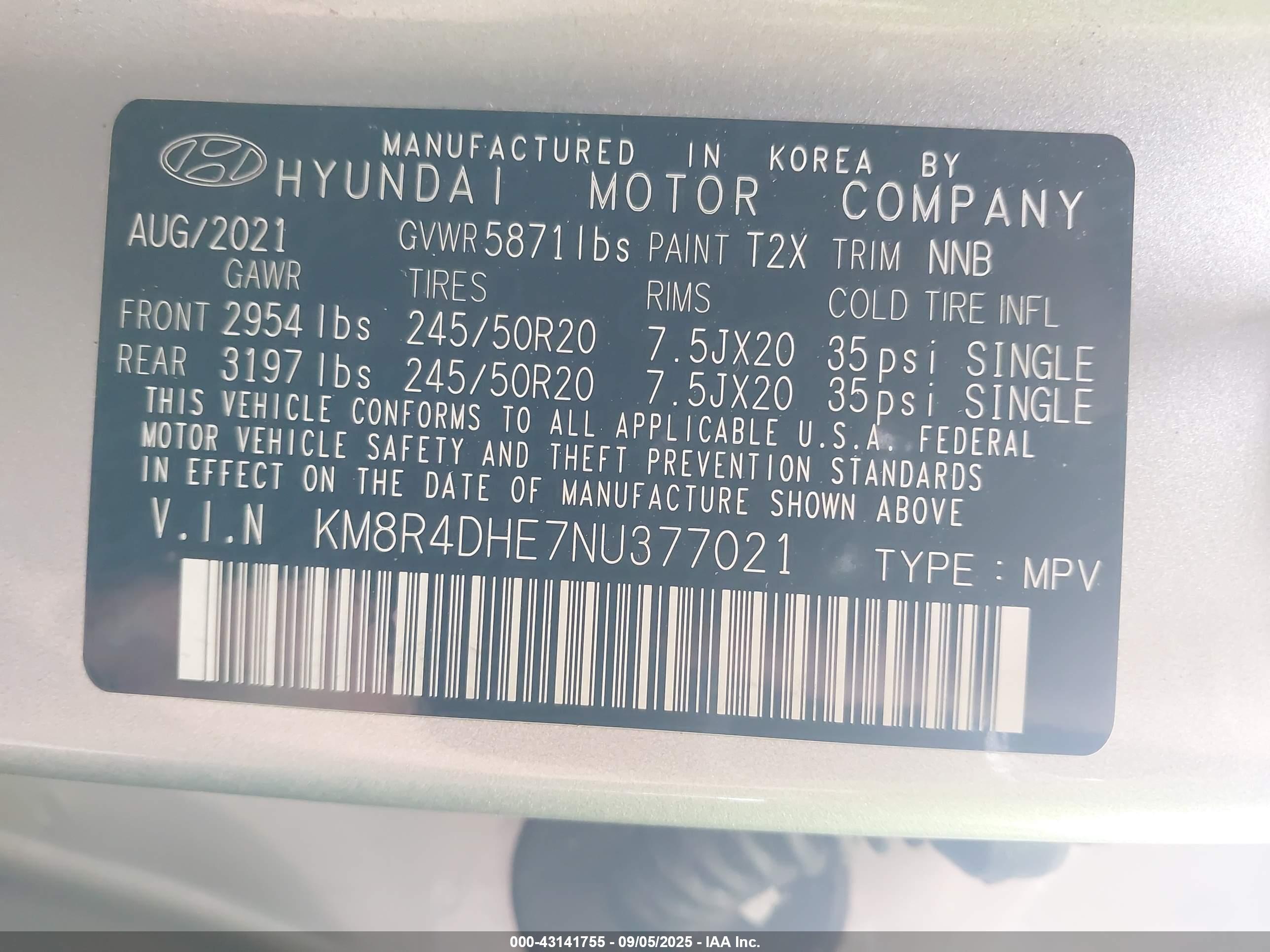 HYUNDAI PALISADE image 9