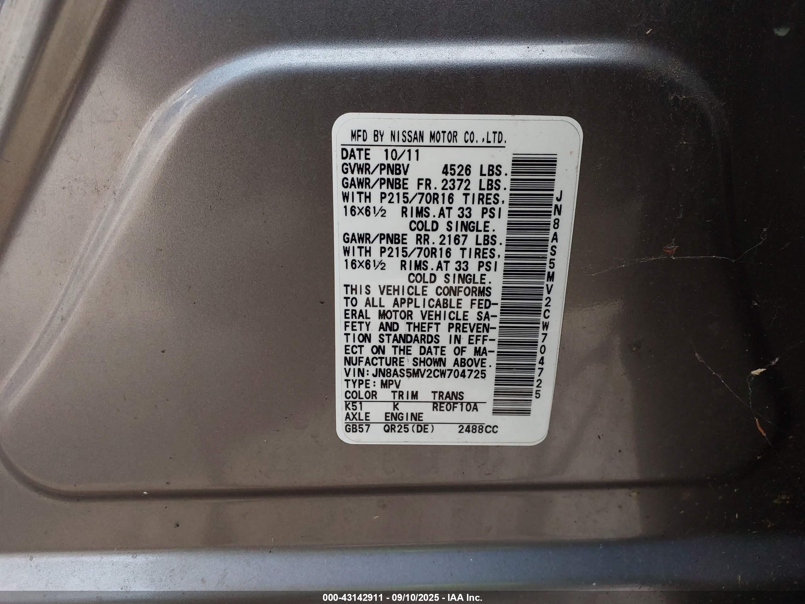 NISSAN ROGUE image 9