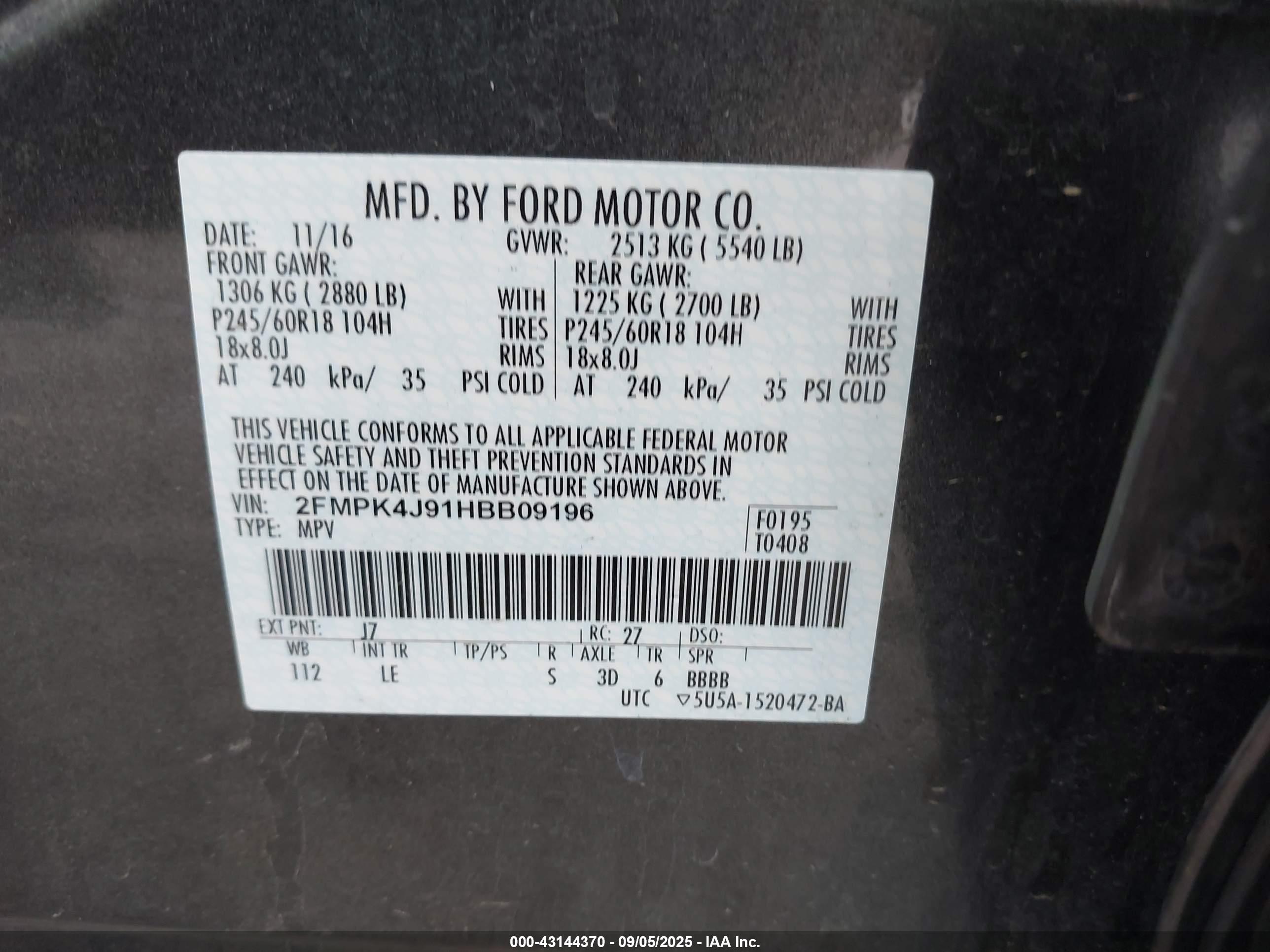 FORD EDGE image 9