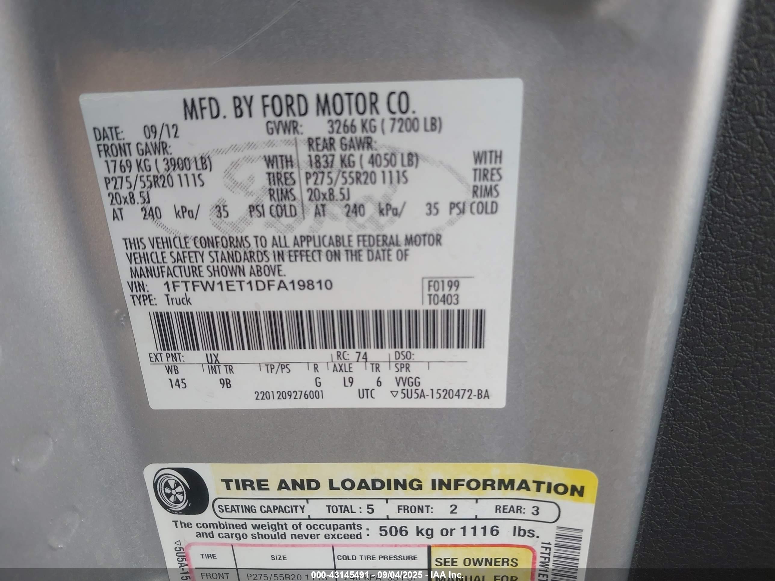 FORD F-150 image 9