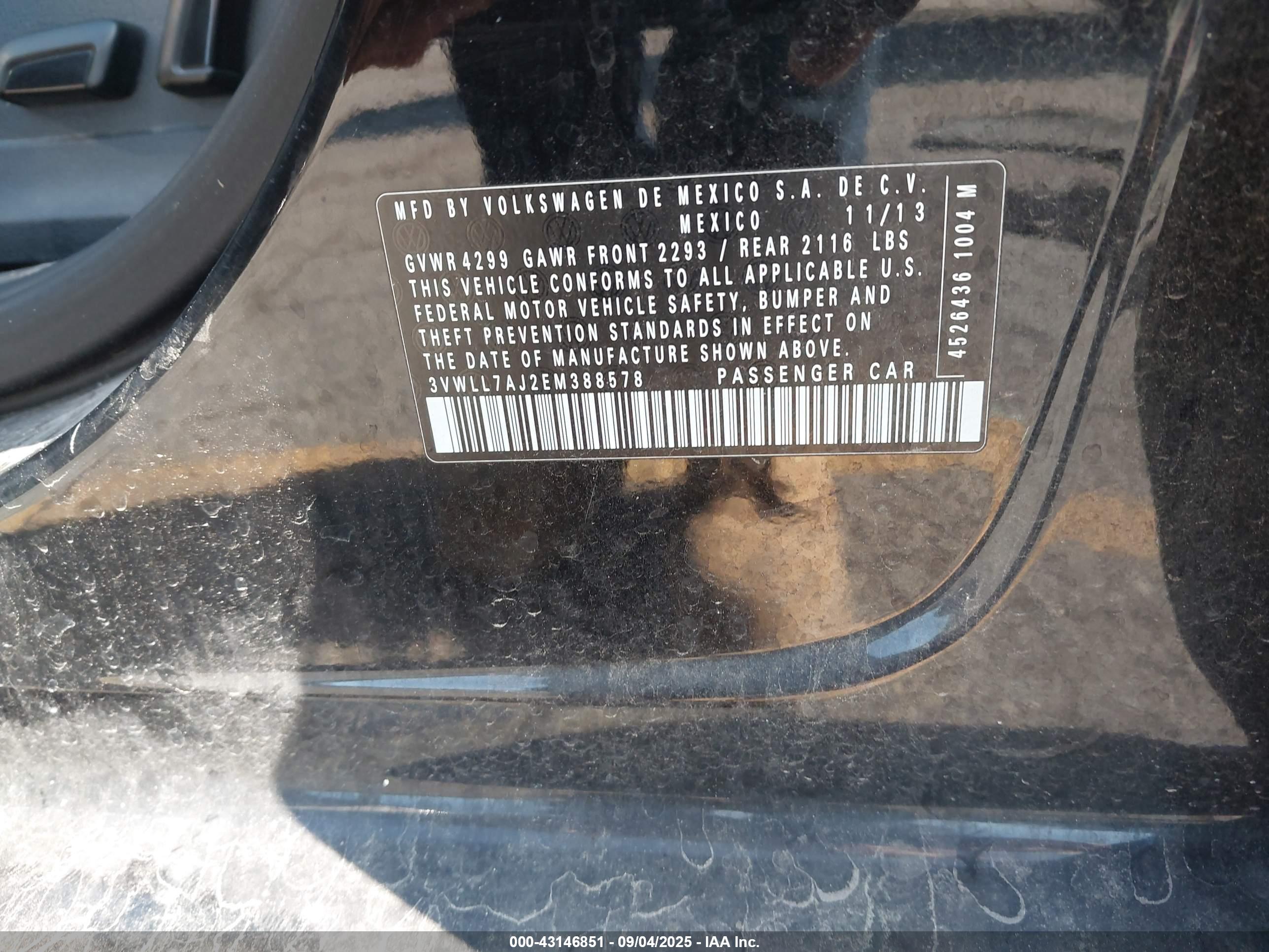 VOLKSWAGEN JETTA image 9